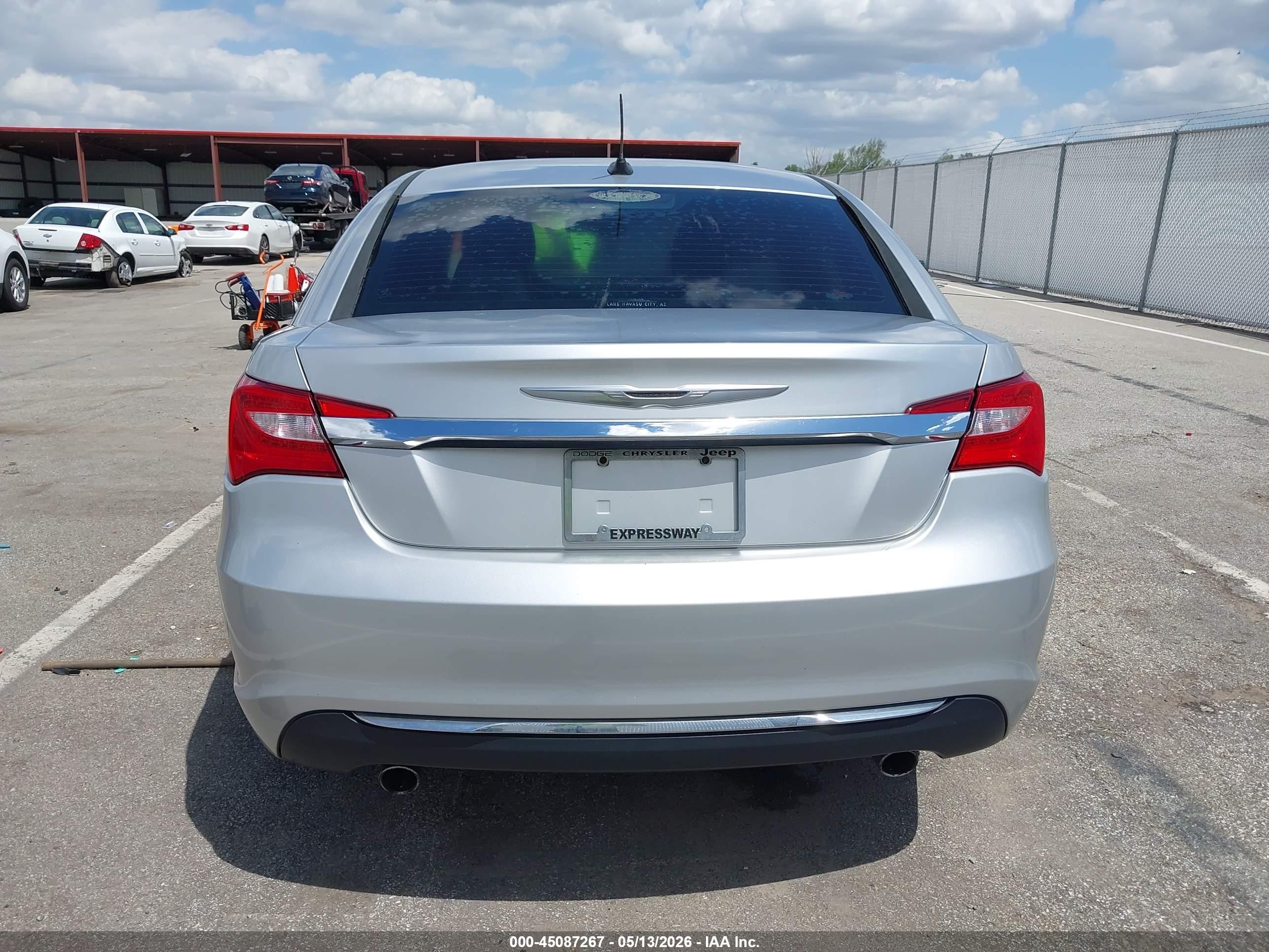 2012 Chrysler 200 Limited Silver vin: 1C3CCBCG5CN277599