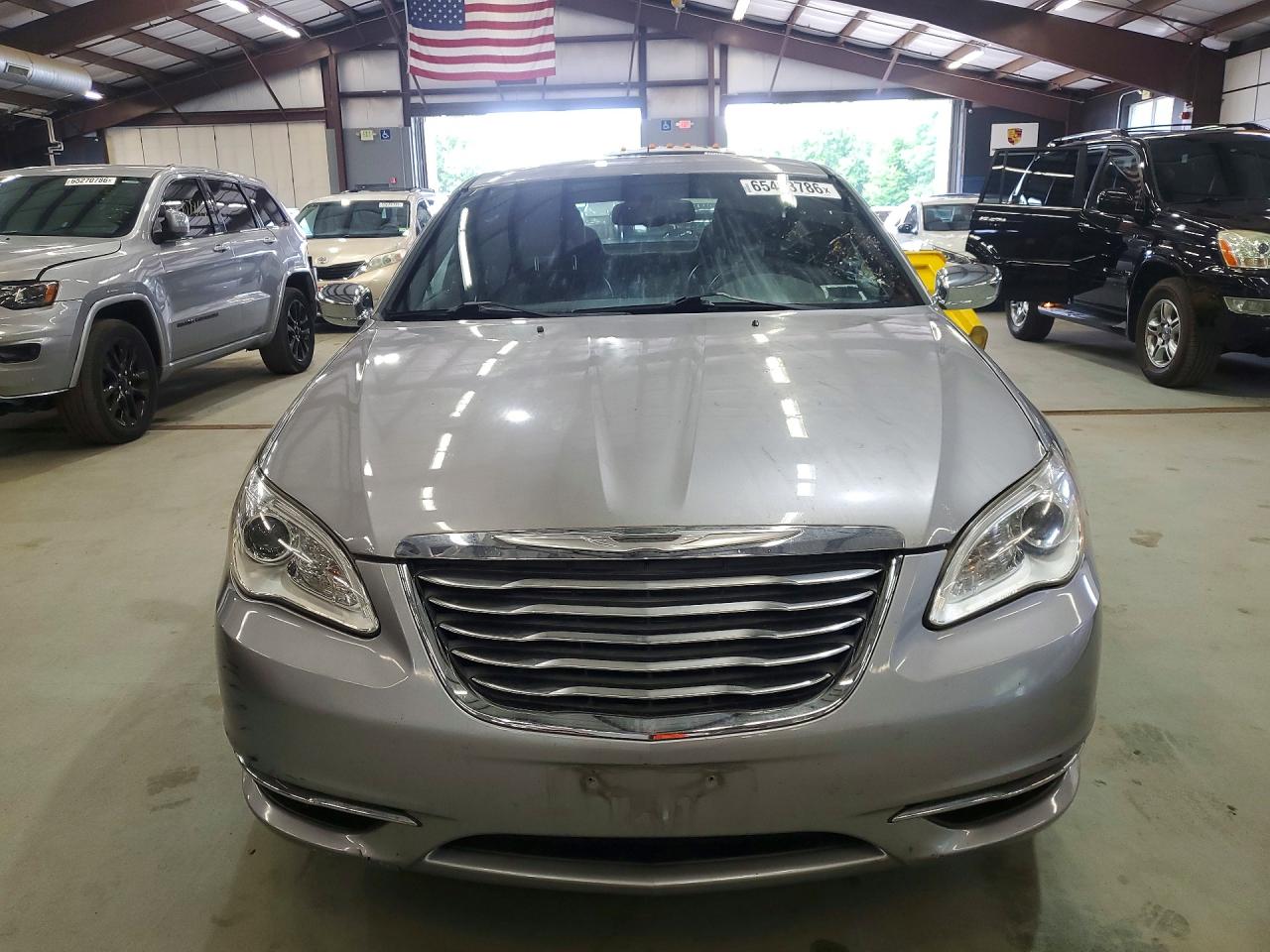2013 Chrysler 200 Limited Silver vin: 1C3CCBCG5DN520992