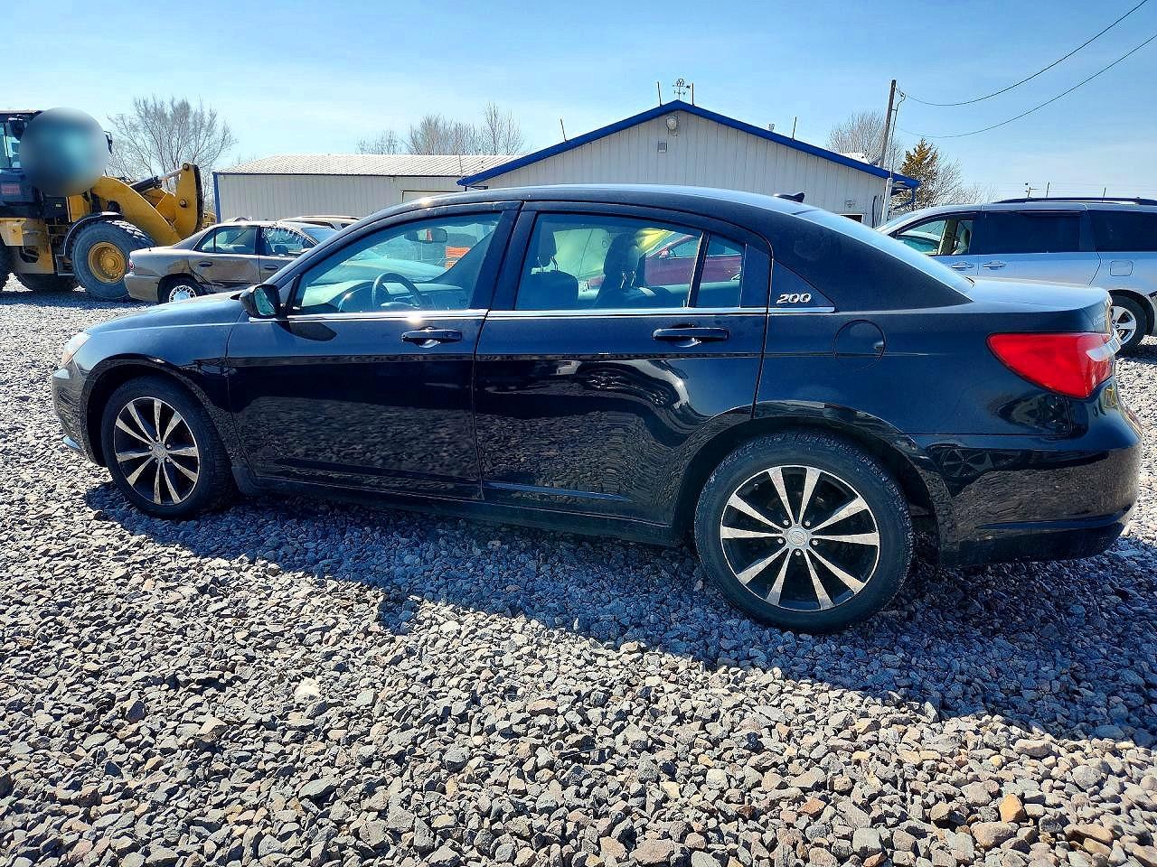 2013 Chrysler 200 Limited Black vin: 1C3CCBCG5DN522810