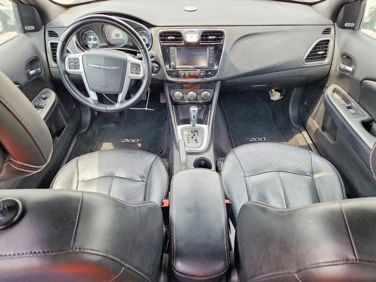 2012 Chrysler 200 Limited Gray vin: 1C3CCBCG6CN168410