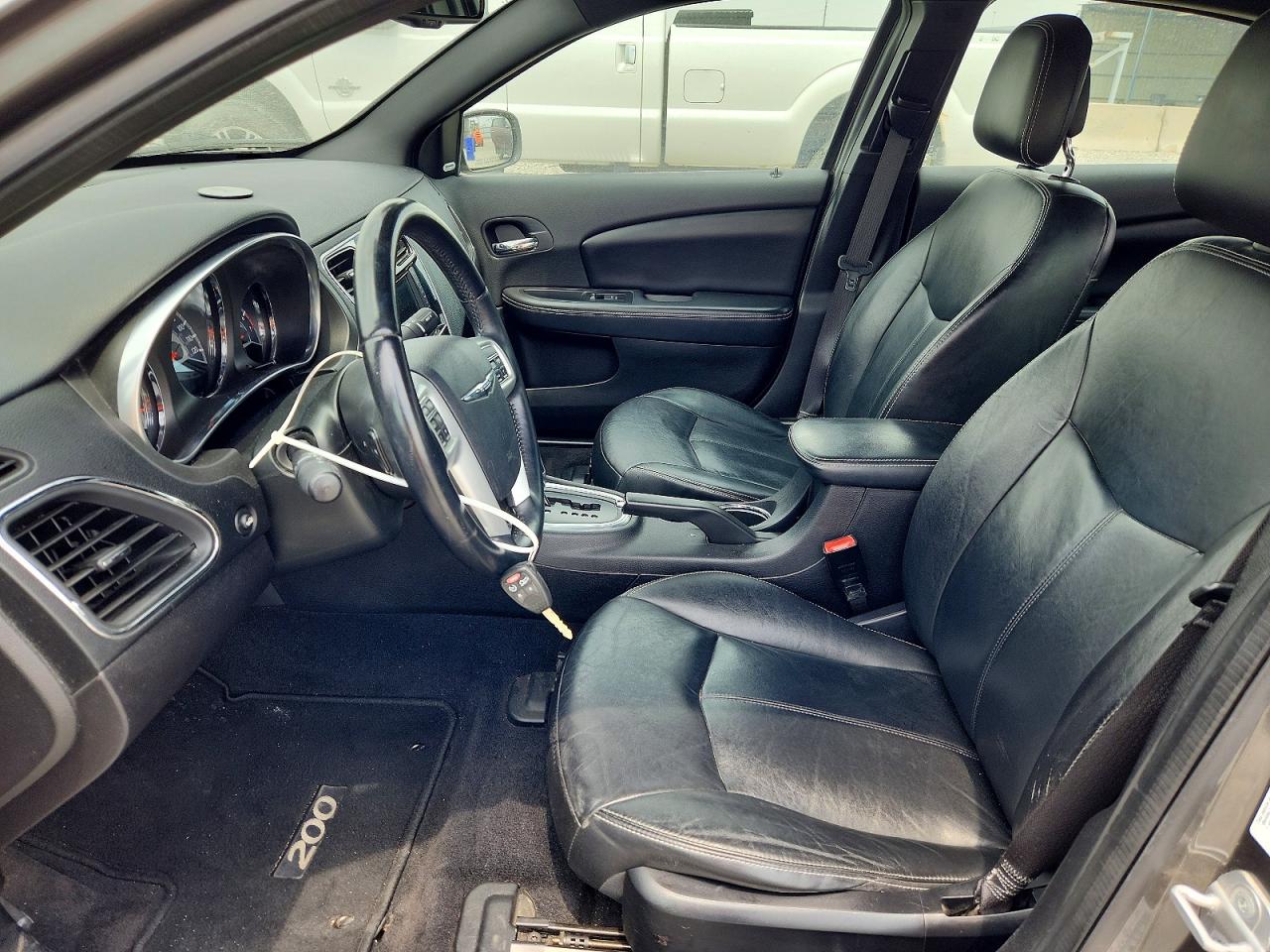 2012 Chrysler 200 Limited Gray vin: 1C3CCBCG6CN168410