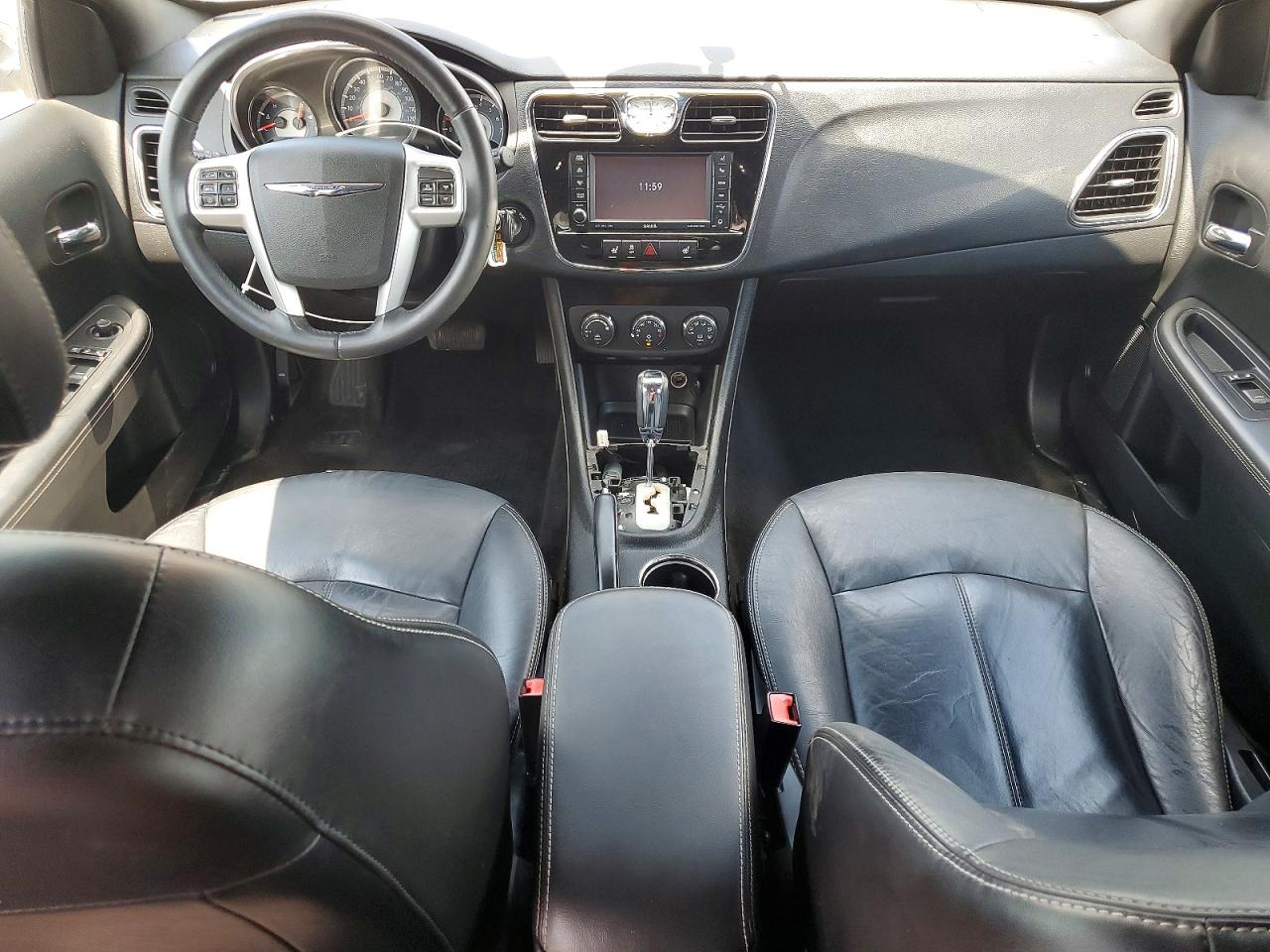 2012 Chrysler 200 Limited Brown vin: 1C3CCBCG6CN306866