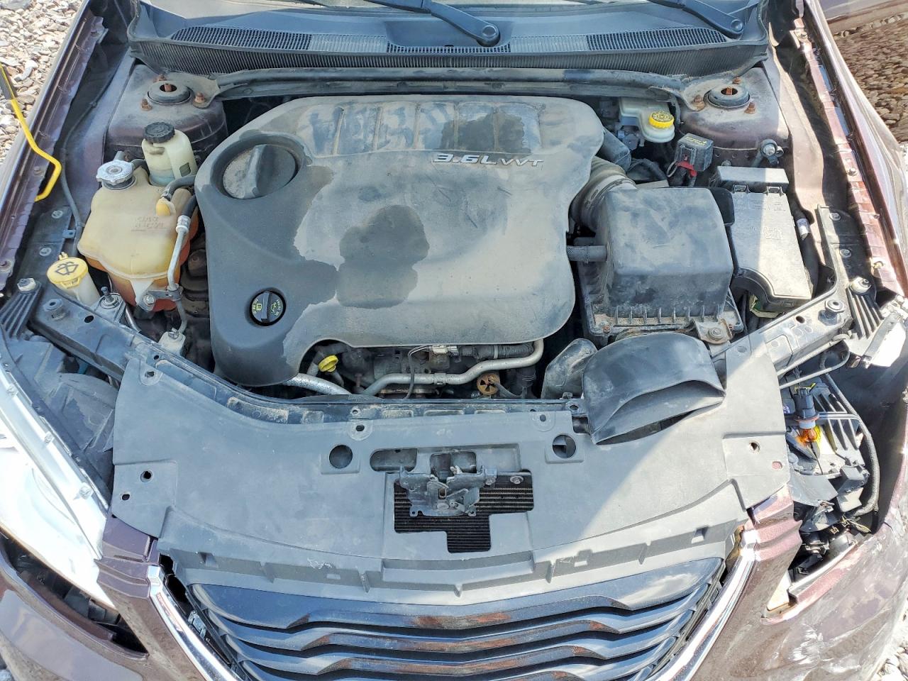 2012 Chrysler 200 Limited Brown vin: 1C3CCBCG6CN306866