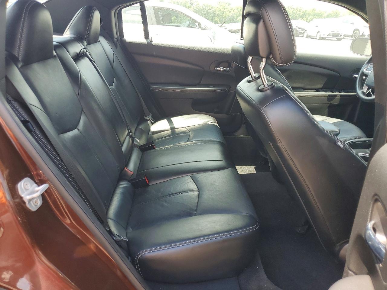 2012 Chrysler 200 Limited Brown vin: 1C3CCBCG6CN306866