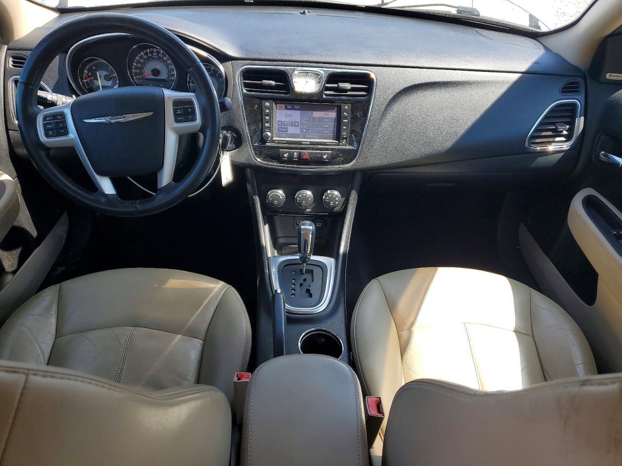 2013 Chrysler 200 Limited Blue vin: 1C3CCBCG6DN504428
