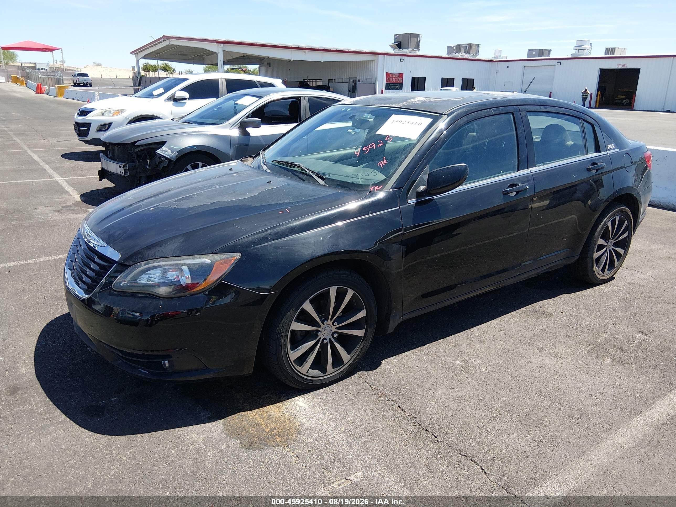 2013 Chrysler 200 Limited Black vin: 1C3CCBCG7DN505832