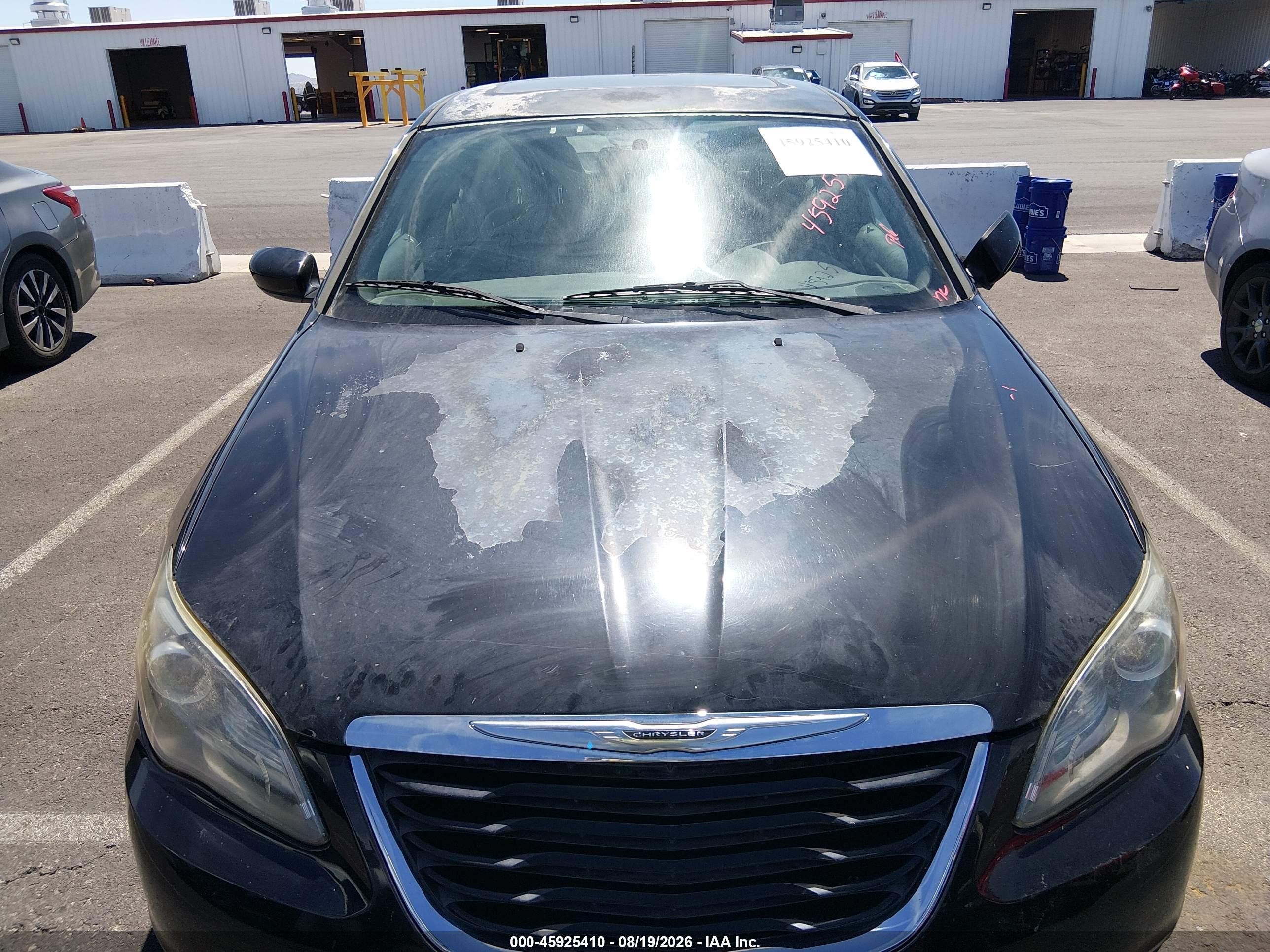 2013 Chrysler 200 Limited Black vin: 1C3CCBCG7DN505832