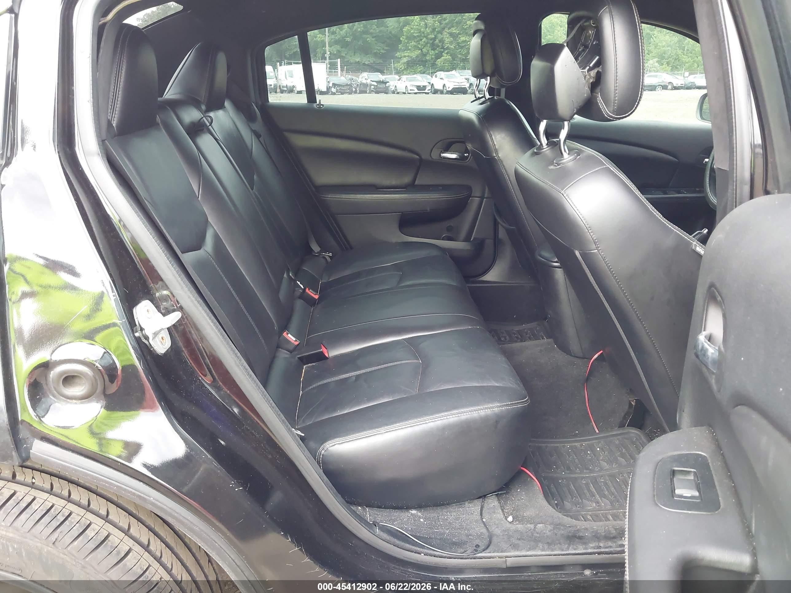 2013 Chrysler 200 Limited Black vin: 1C3CCBCG8DN587943