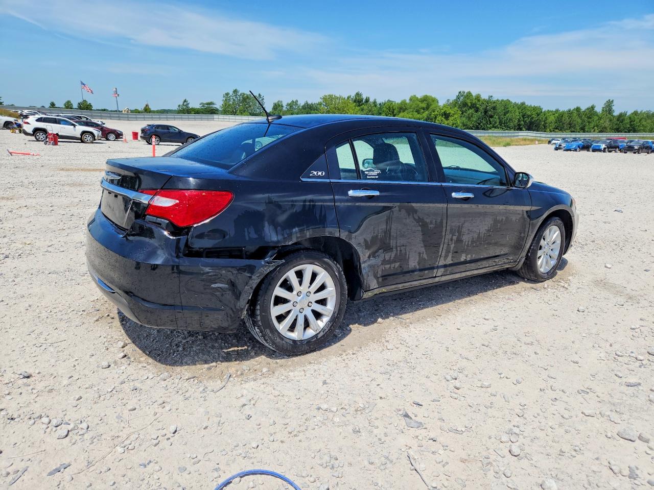 2014 Chrysler 200 Limited Black vin: 1C3CCBCG8EN172638