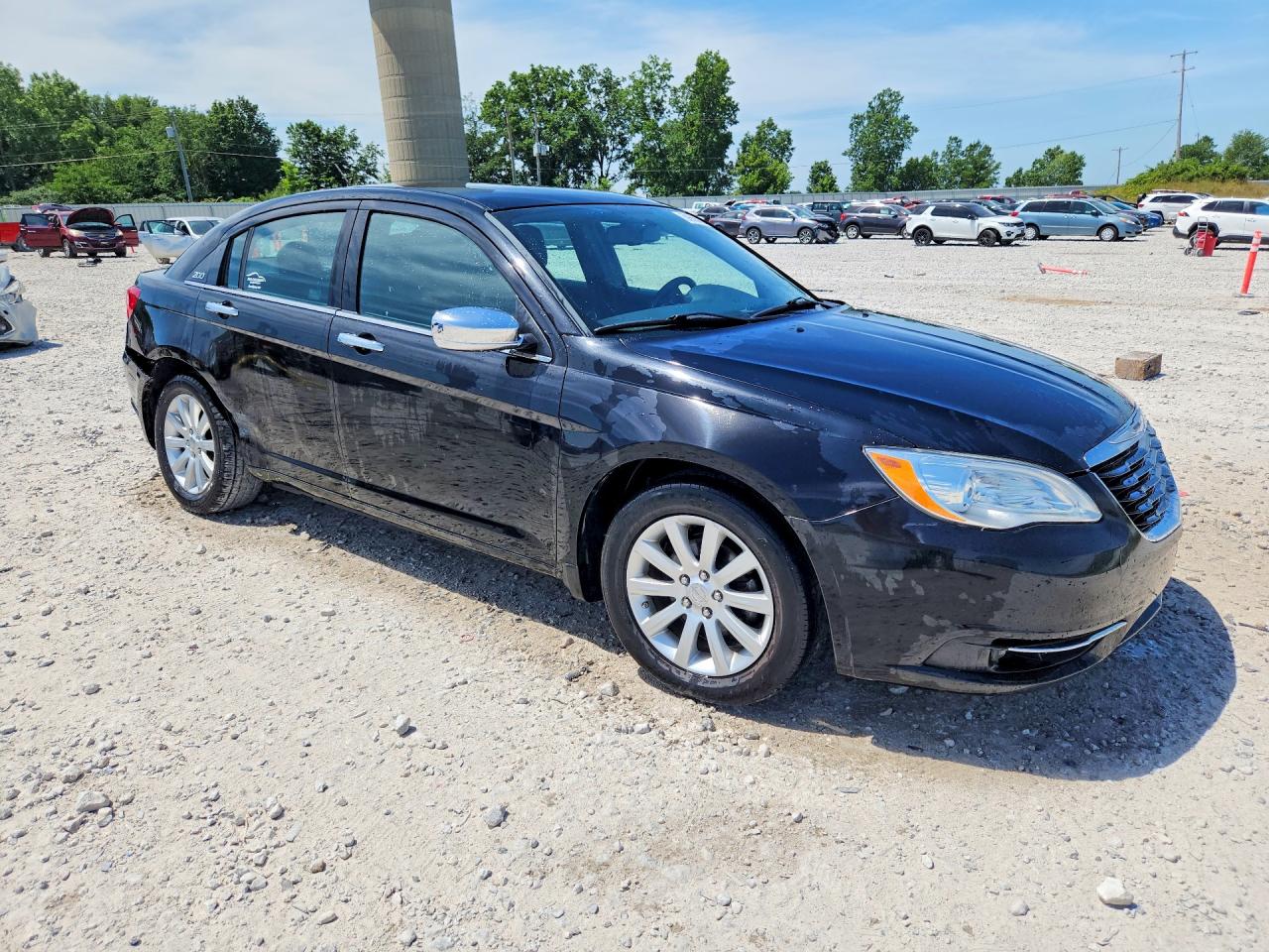 2014 Chrysler 200 Limited Black vin: 1C3CCBCG8EN172638