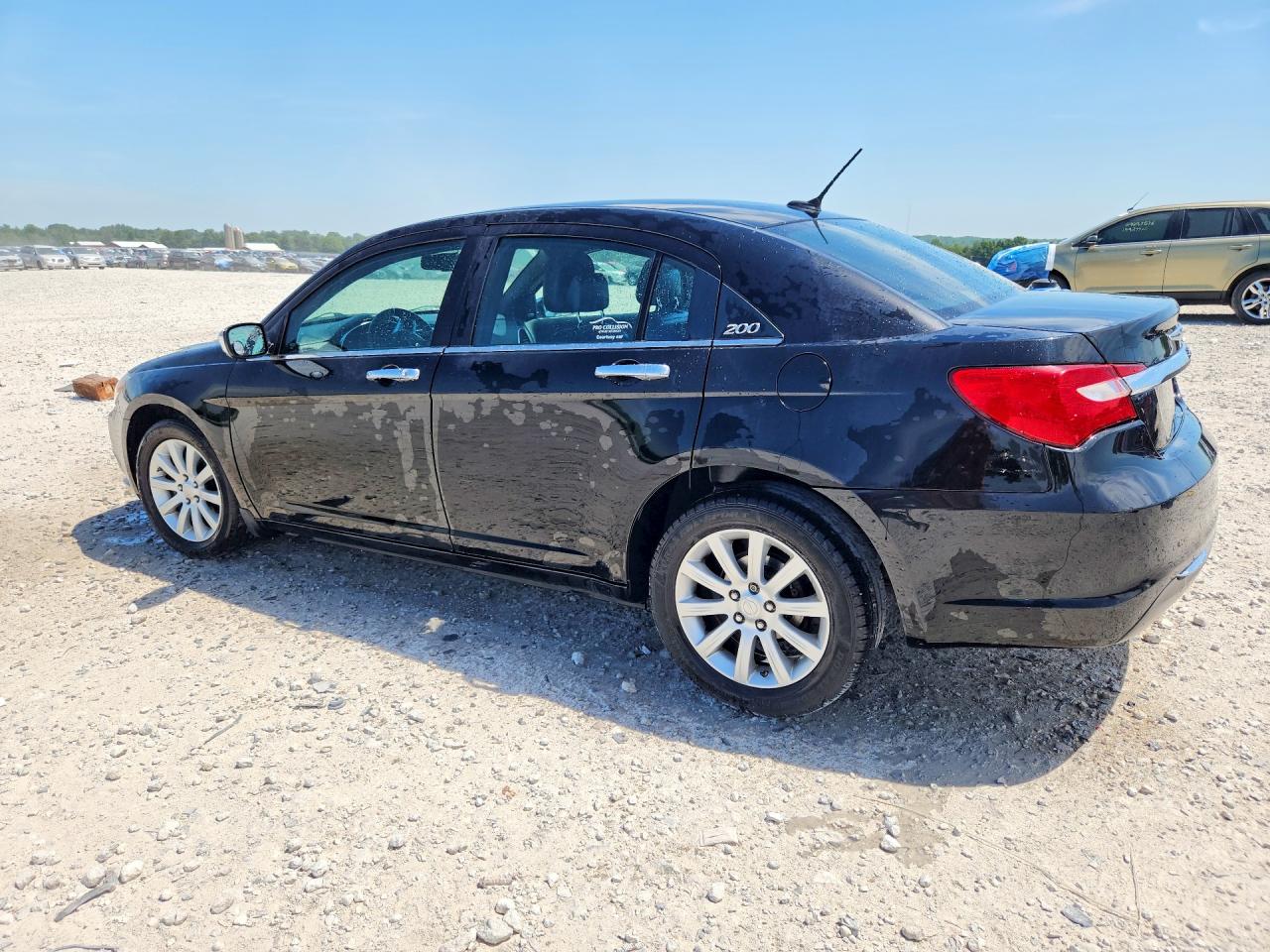 2014 Chrysler 200 Limited Black vin: 1C3CCBCG8EN172638
