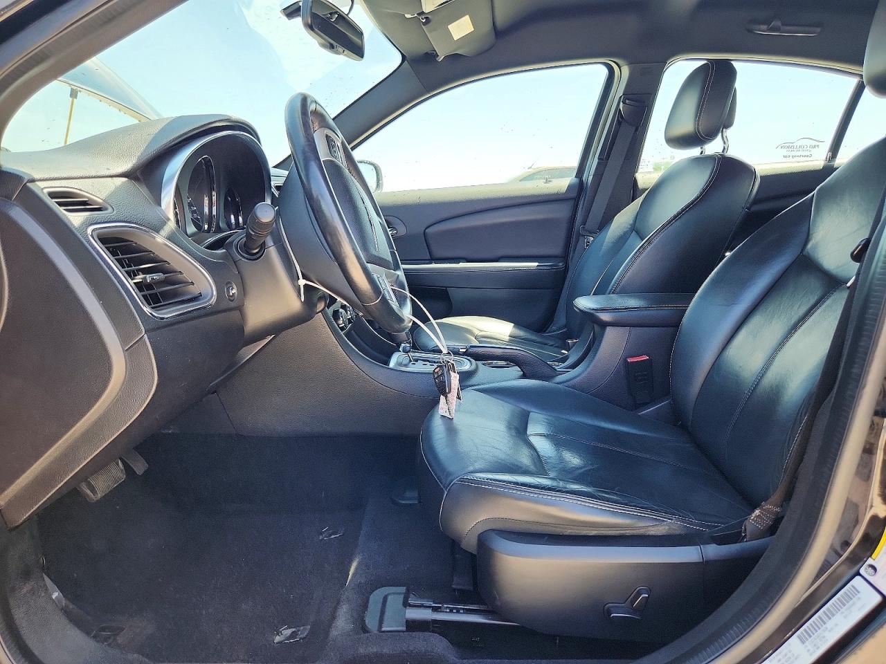 2014 Chrysler 200 Limited Black vin: 1C3CCBCG8EN172638
