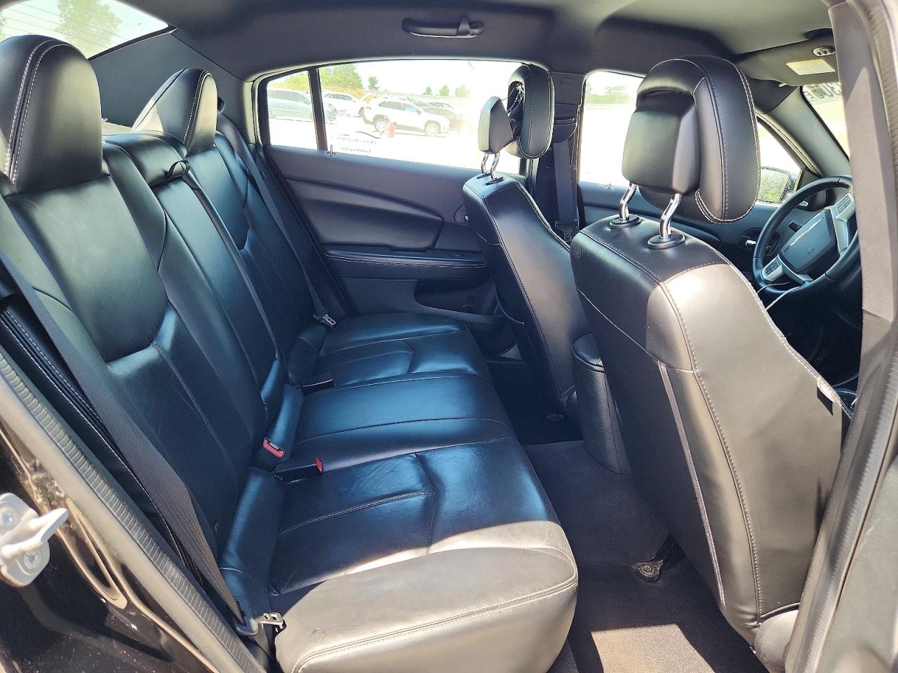 2014 Chrysler 200 Limited Black vin: 1C3CCBCG8EN172638