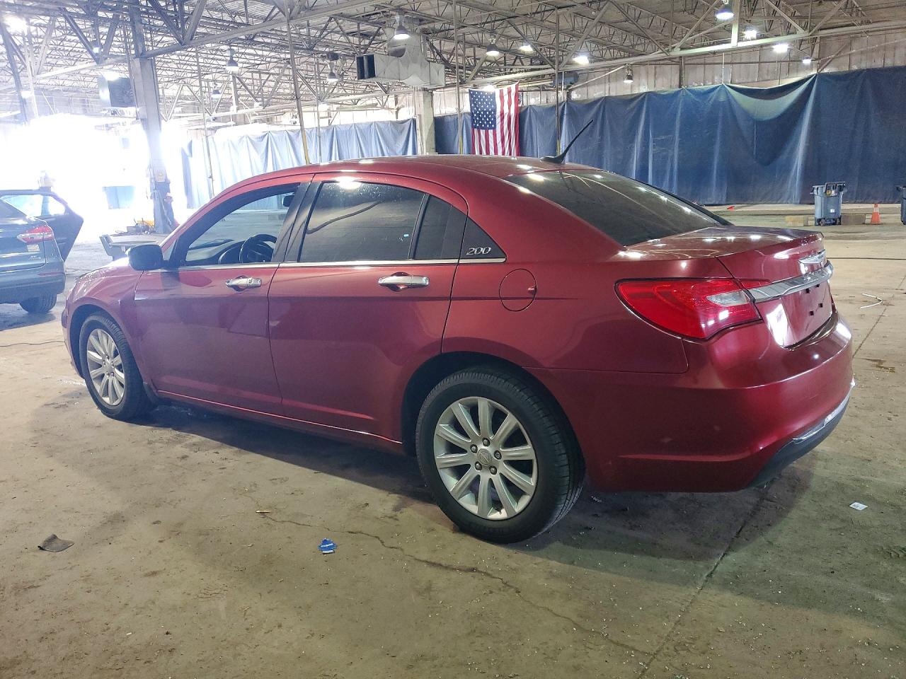 2014 Chrysler 200 Limited Red vin: 1C3CCBCG8EN179380