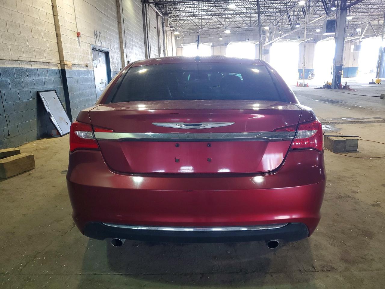 2014 Chrysler 200 Limited Red vin: 1C3CCBCG8EN179380