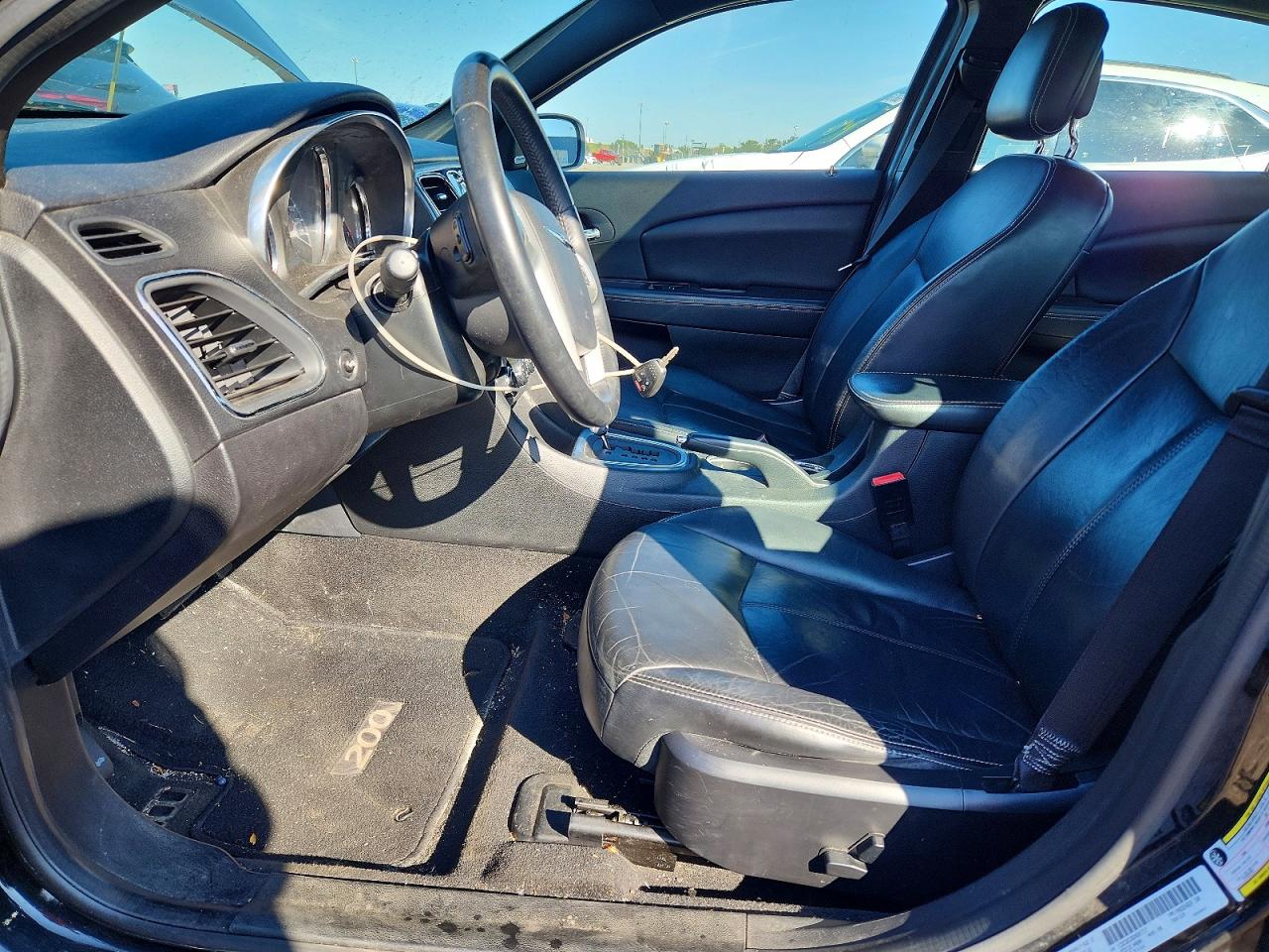 2013 Chrysler 200 Limited Black vin: 1C3CCBCG9DN501717