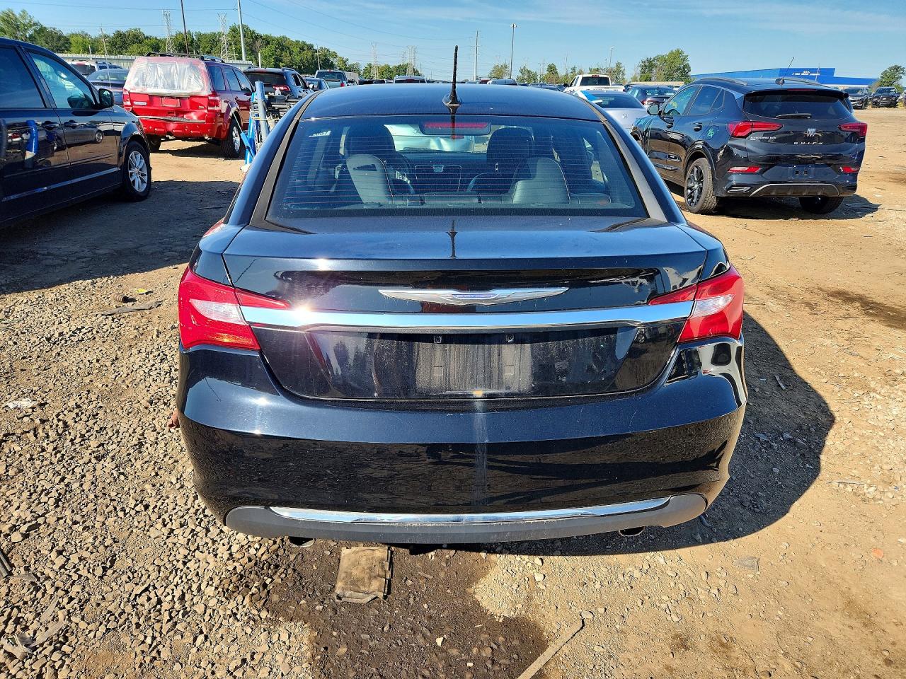 2013 Chrysler 200 Limited Black vin: 1C3CCBCG9DN501717