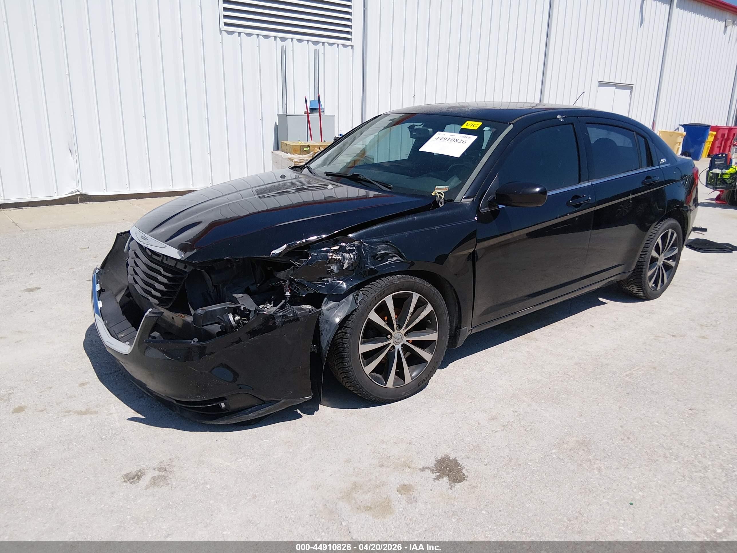 2013 Chrysler 200 Limited Черный vin: 1C3CCBCG9DN523992