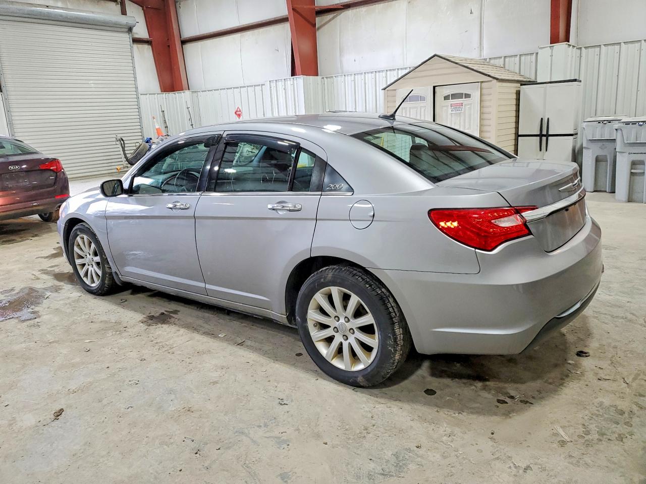 2014 Chrysler 200 Limited Silver vin: 1C3CCBCG9EN111976