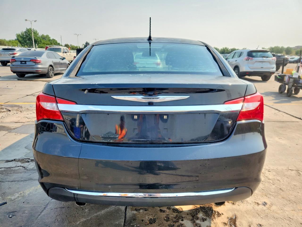 2012 Chrysler 200 Limited Black vin: 1C3CCBCGXCN168409