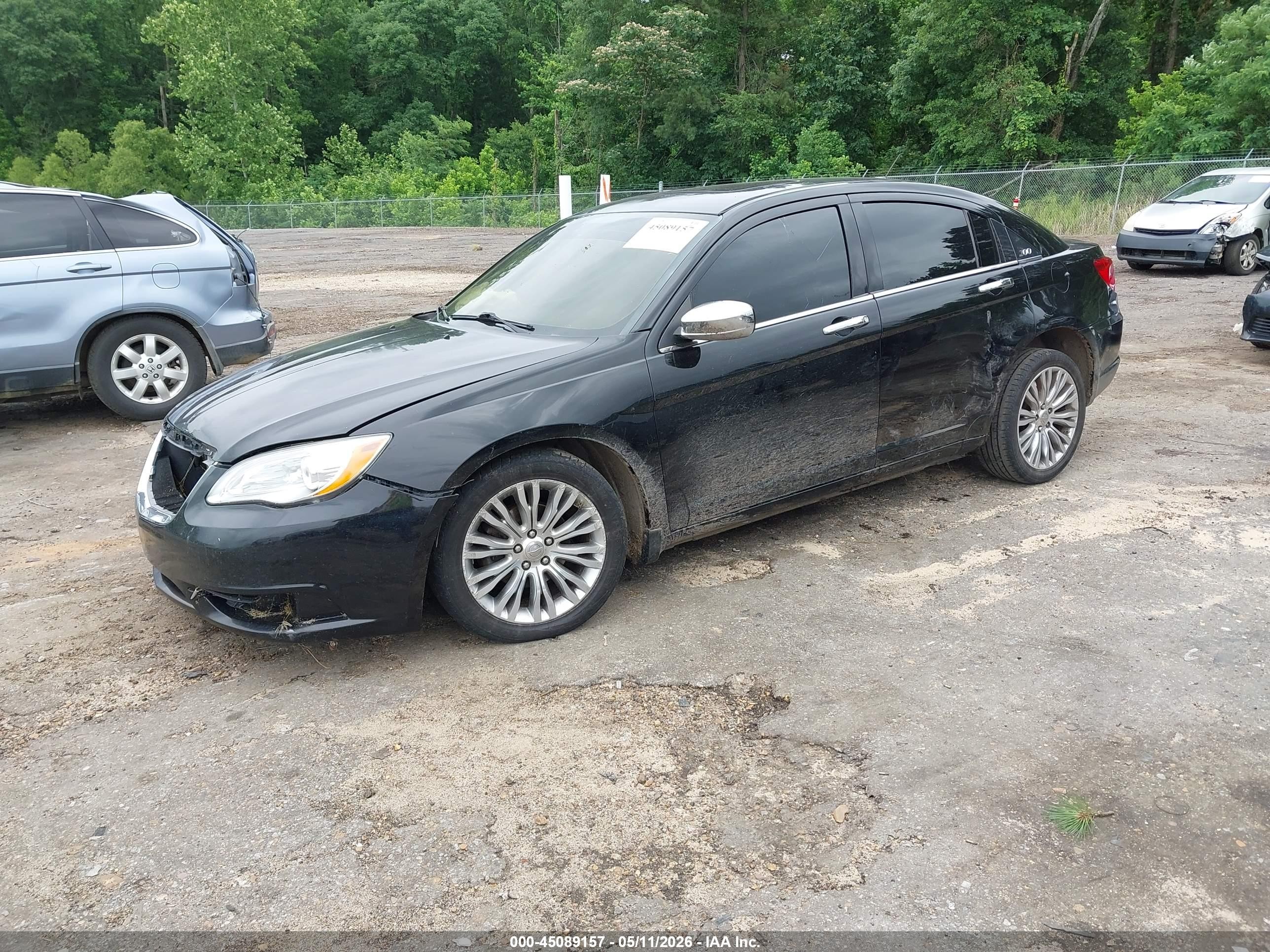 2013 Chrysler 200 Limited Black vin: 1C3CCBCGXDN592450