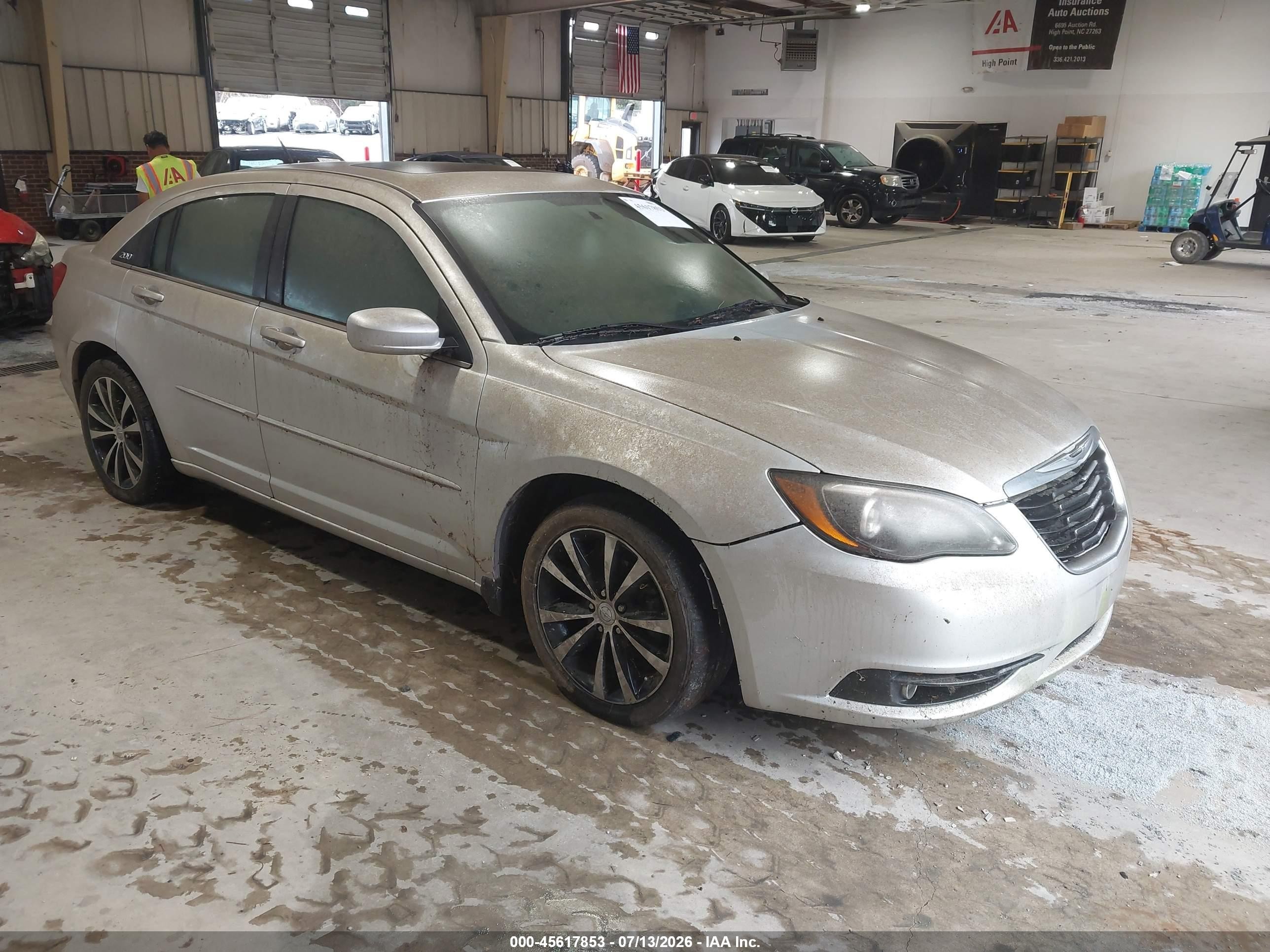 2012 Chrysler 200 S Silver vin: 1C3CCBHG0CN170629