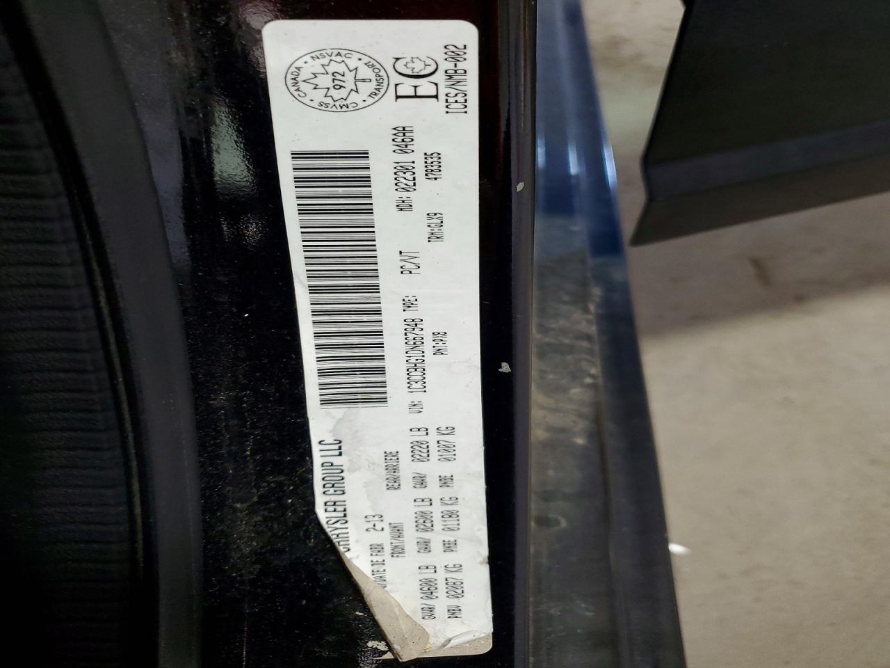 2013 Chrysler 200 S Black vin: 1C3CCBHG1DN667948