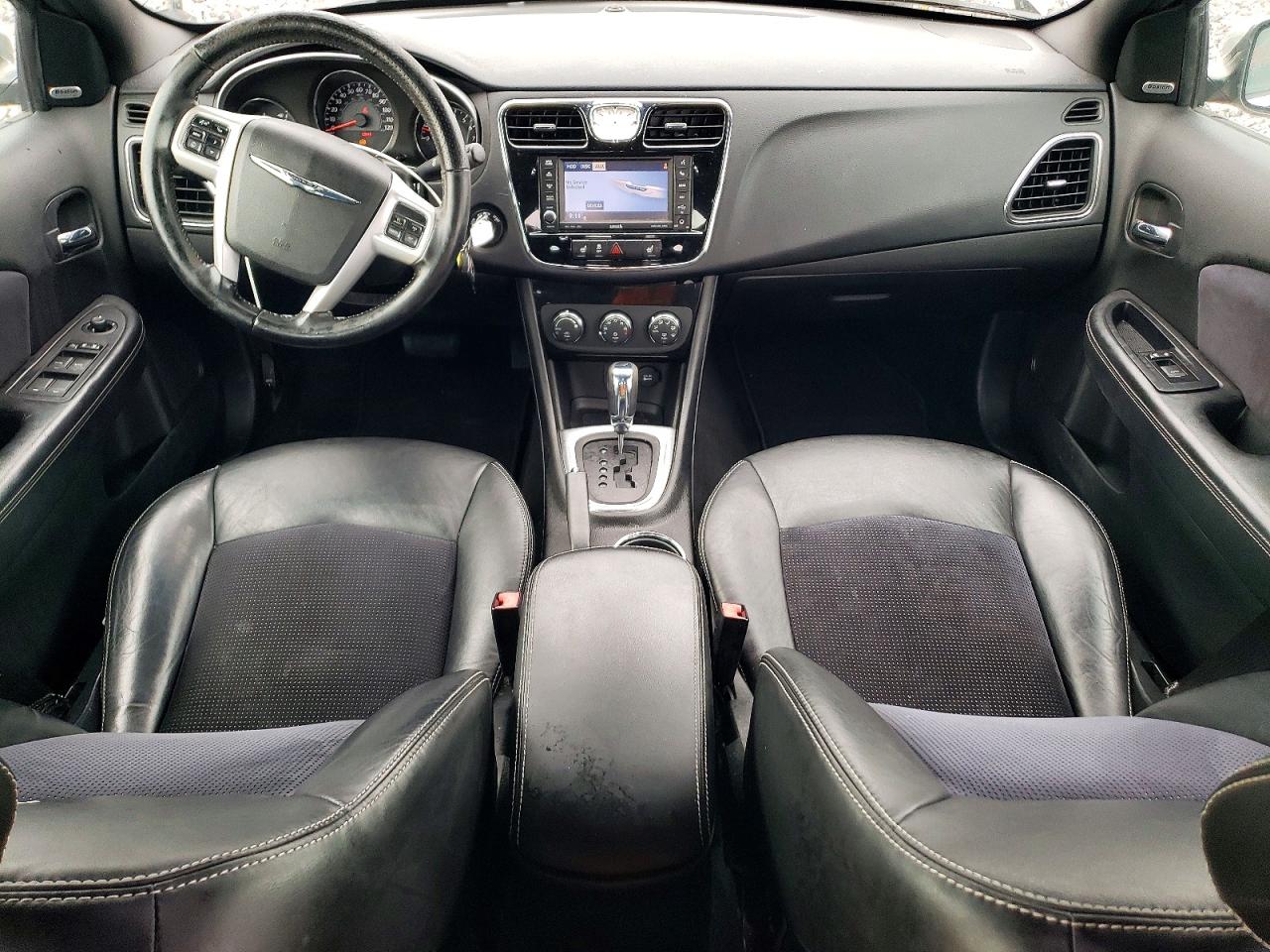 2012 Chrysler 200 S Gray vin: 1C3CCBHG6CN139823