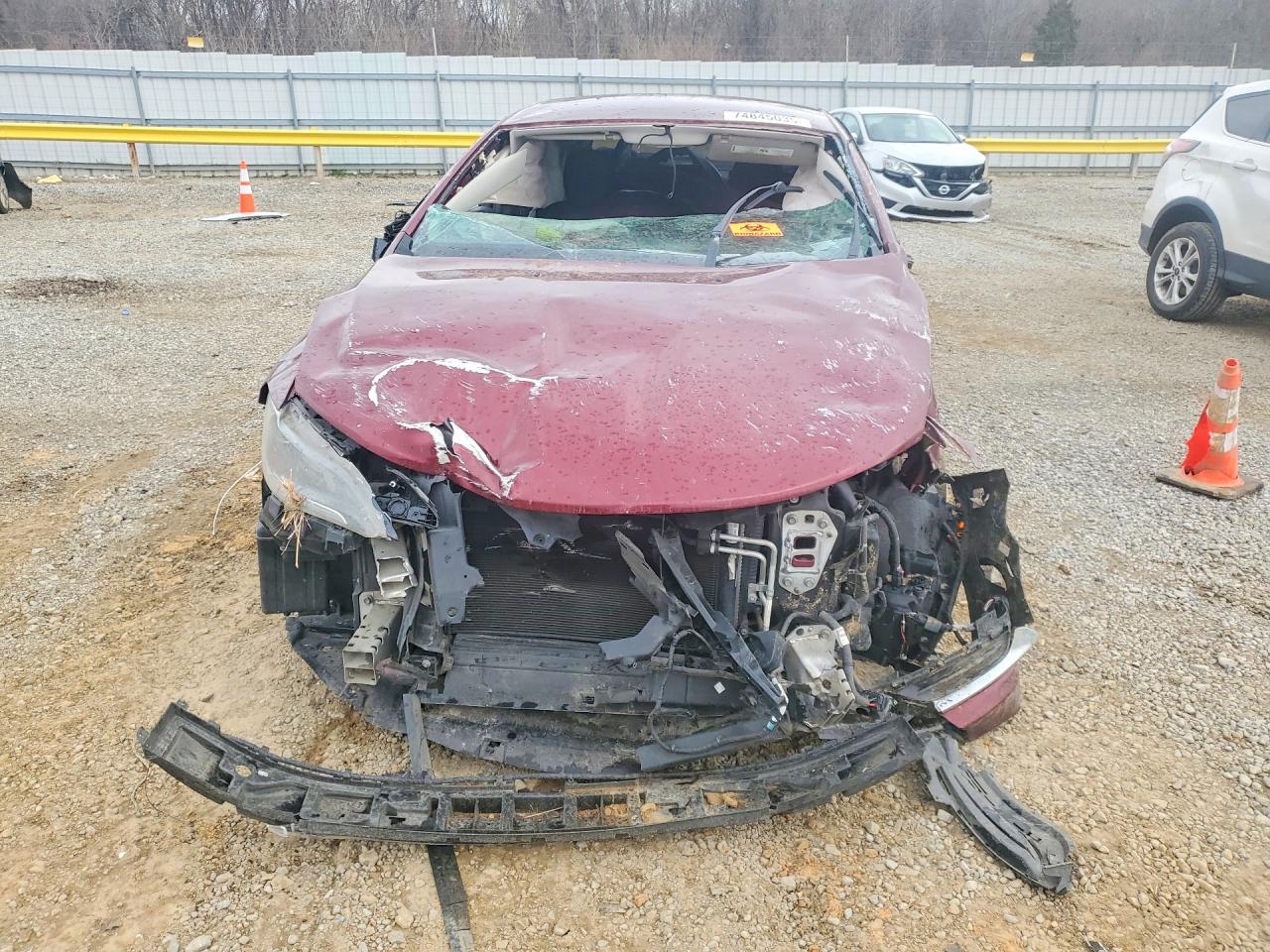 2015 Chrysler 200 Limited Burgundy vin: 1C3CCCAB0FN563748