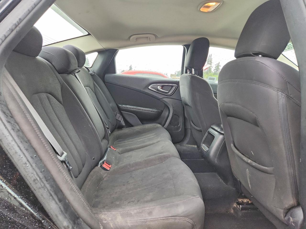 2015 Chrysler 200 Limited Black vin: 1C3CCCAB0FN577116