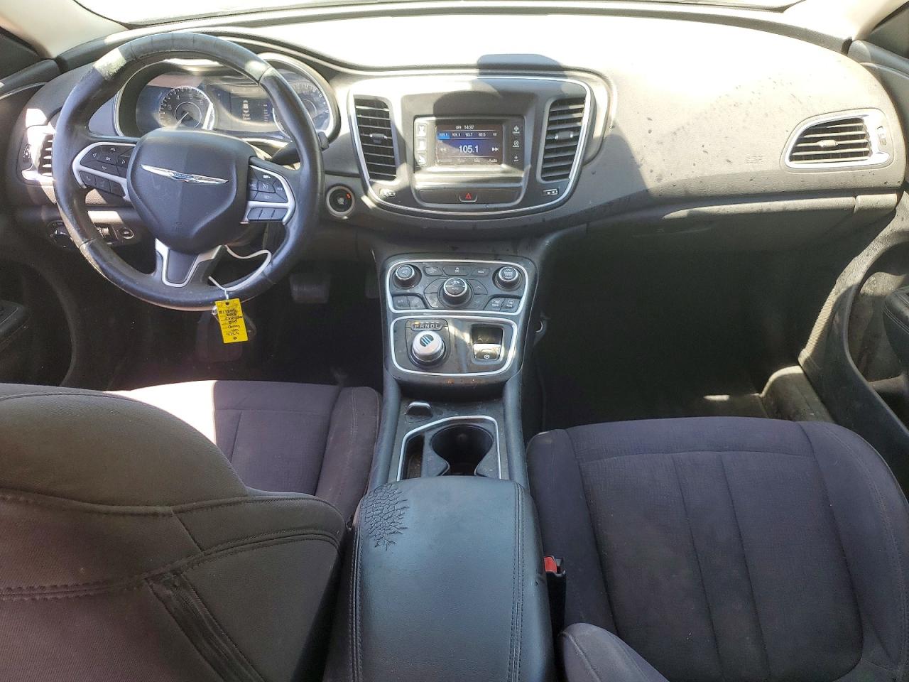 2015 Chrysler 200 Limited Gray vin: 1C3CCCAB0FN599729