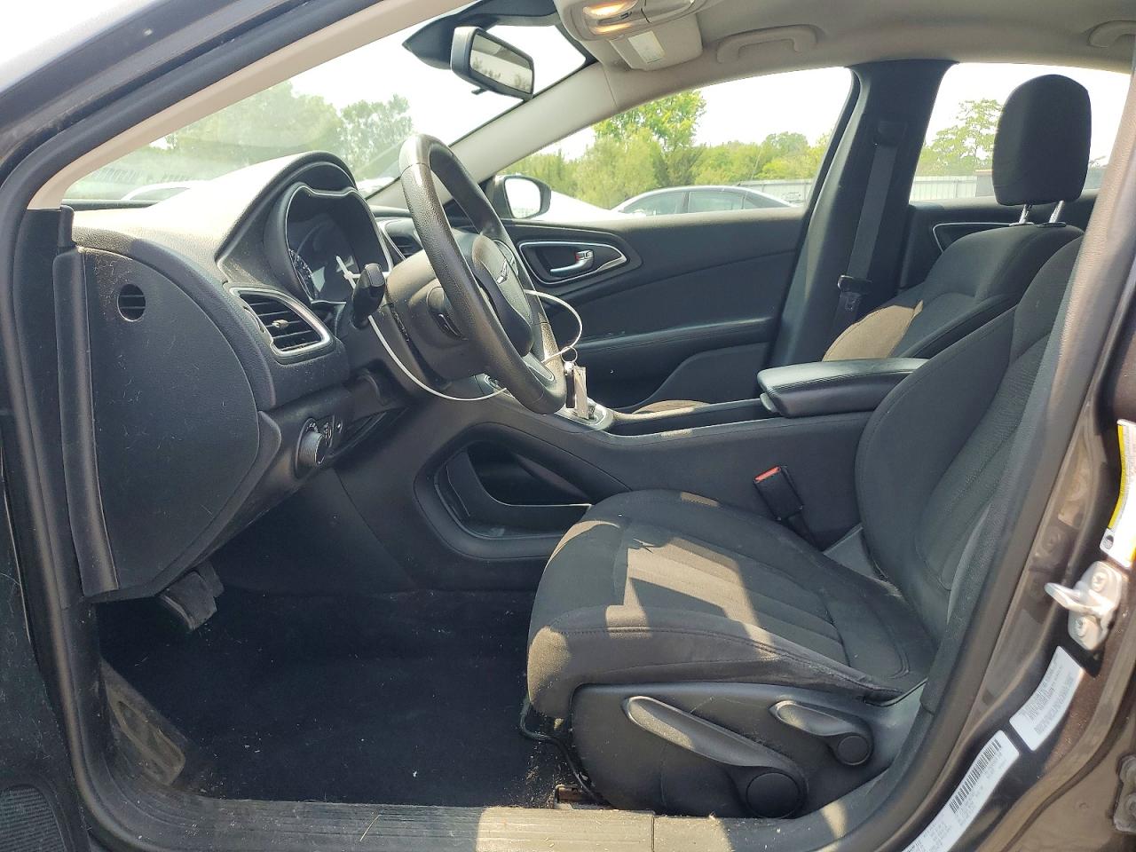 2015 Chrysler 200 Limited Серый vin: 1C3CCCAB0FN627657