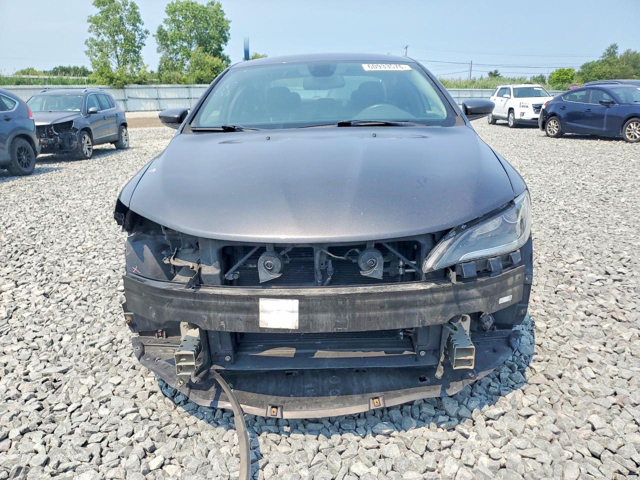 2015 Chrysler 200 Limited Серый vin: 1C3CCCAB0FN627657