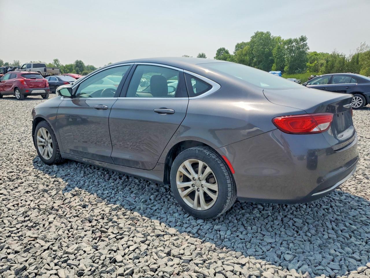 2015 Chrysler 200 Limited Серый vin: 1C3CCCAB0FN627657