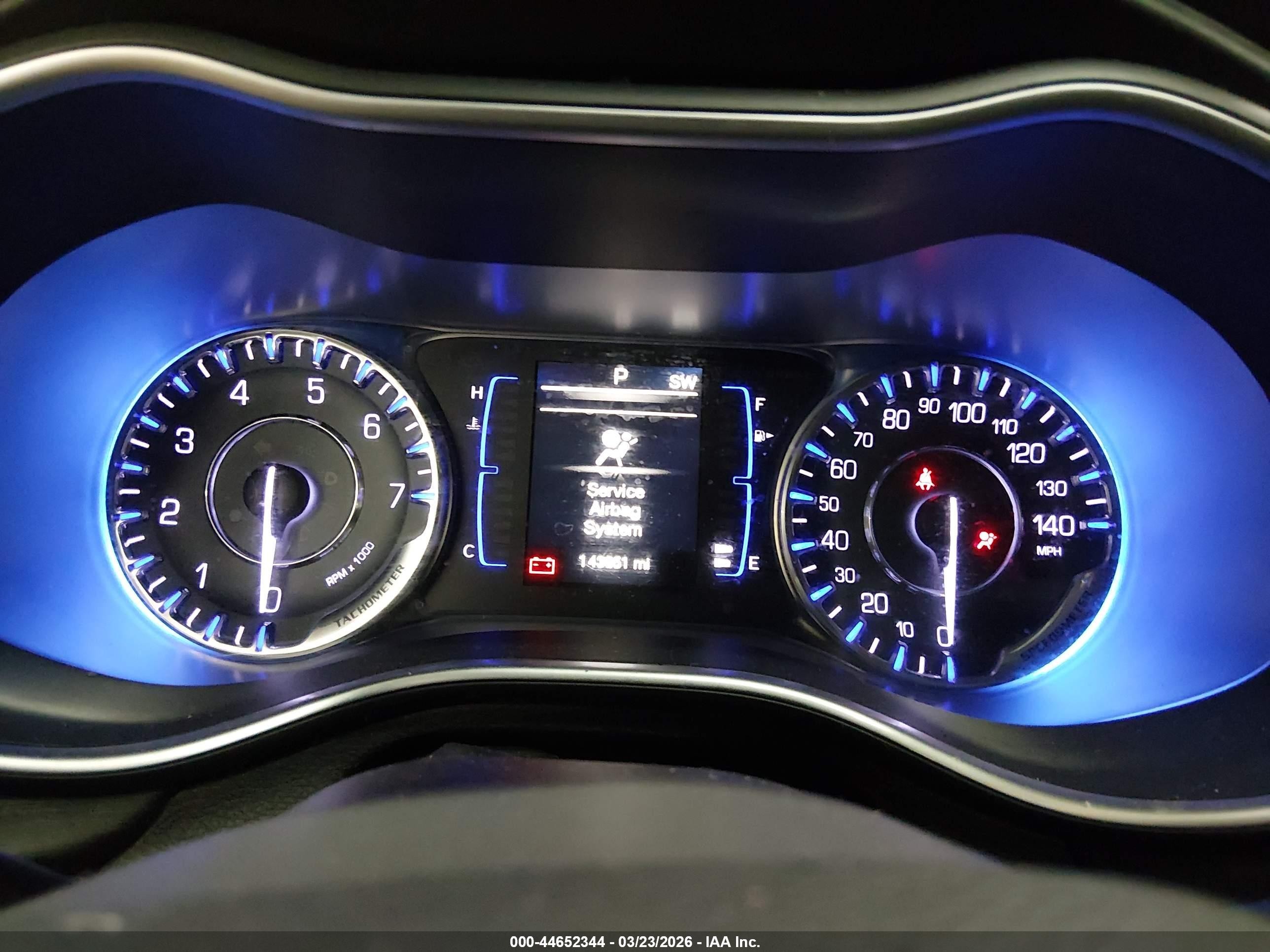 2015 Chrysler 200 Limited Blue vin: 1C3CCCAB0FN646256