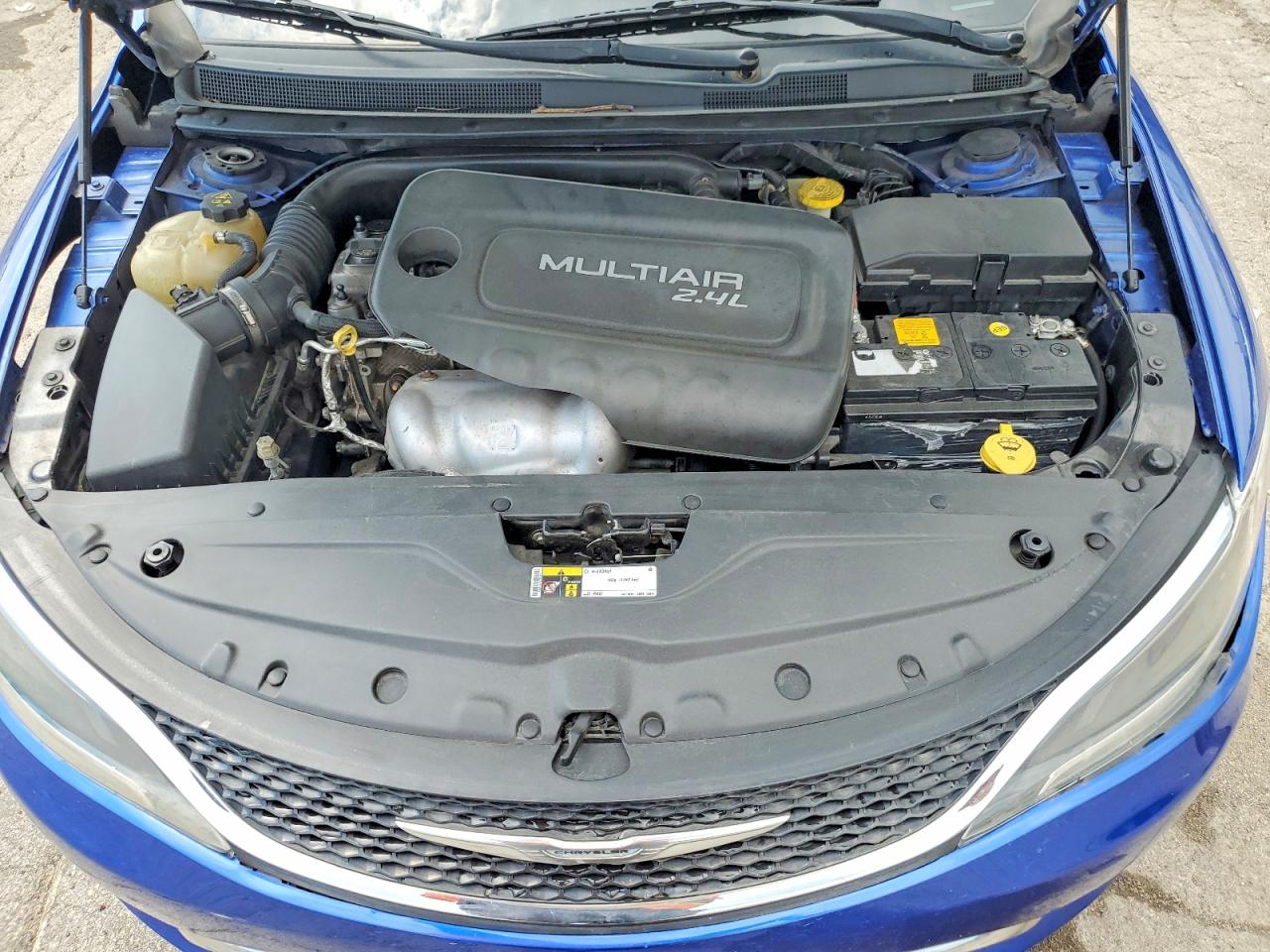 2015 Chrysler 200 Limited Синий vin: 1C3CCCAB0FN659167