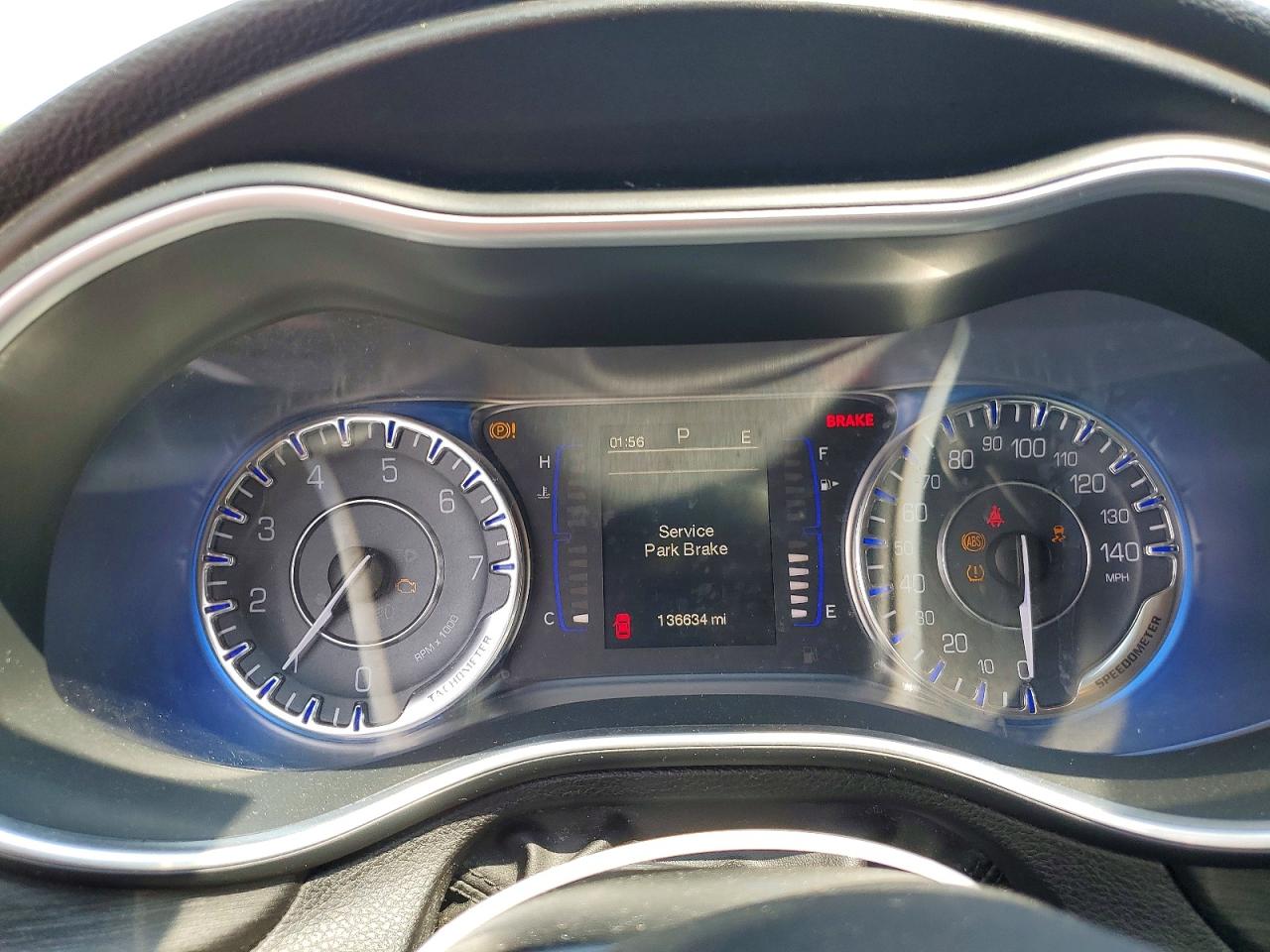2015 Chrysler 200 Limited Синий vin: 1C3CCCAB0FN659167