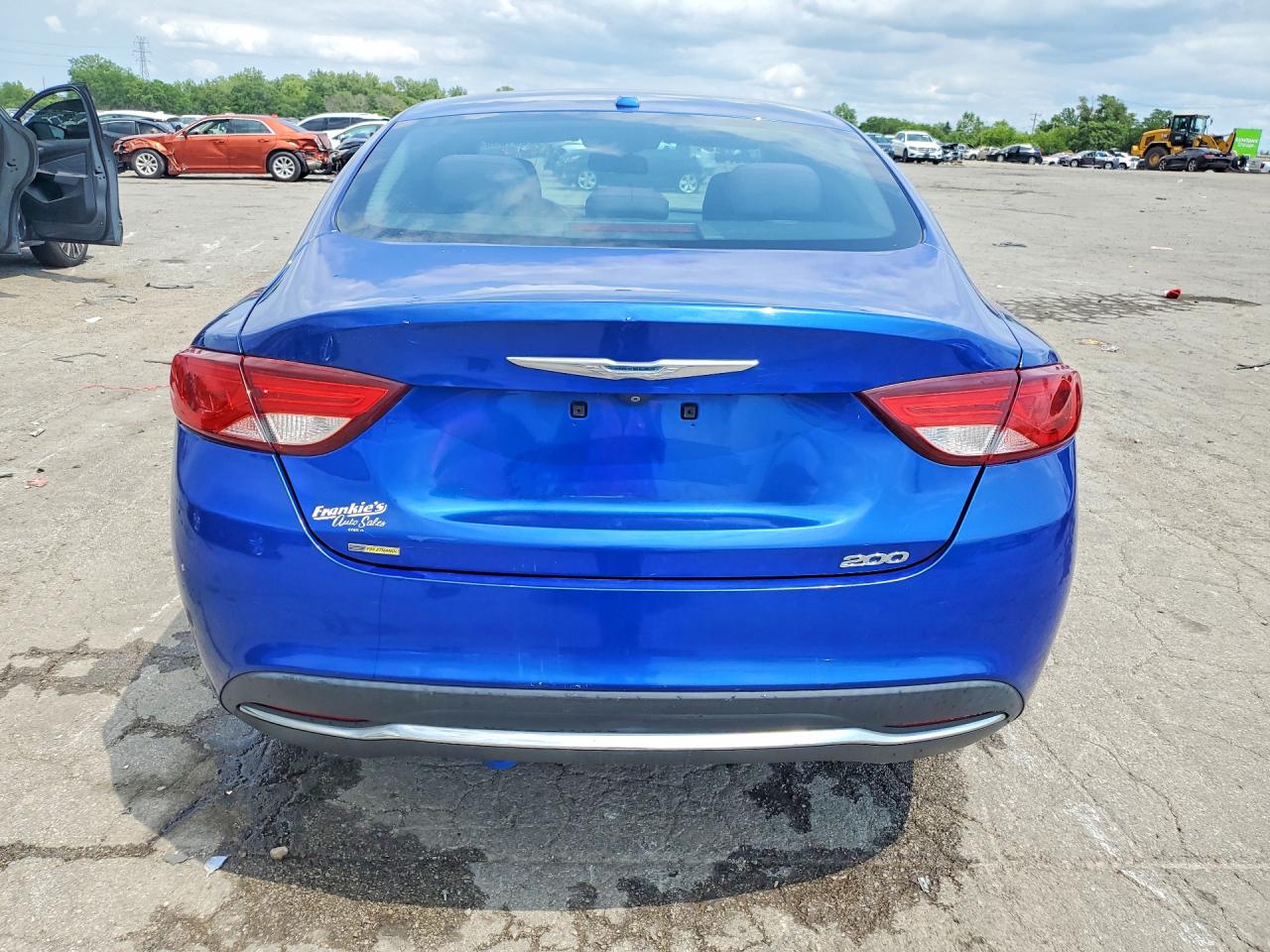 2015 Chrysler 200 Limited Синий vin: 1C3CCCAB0FN659167