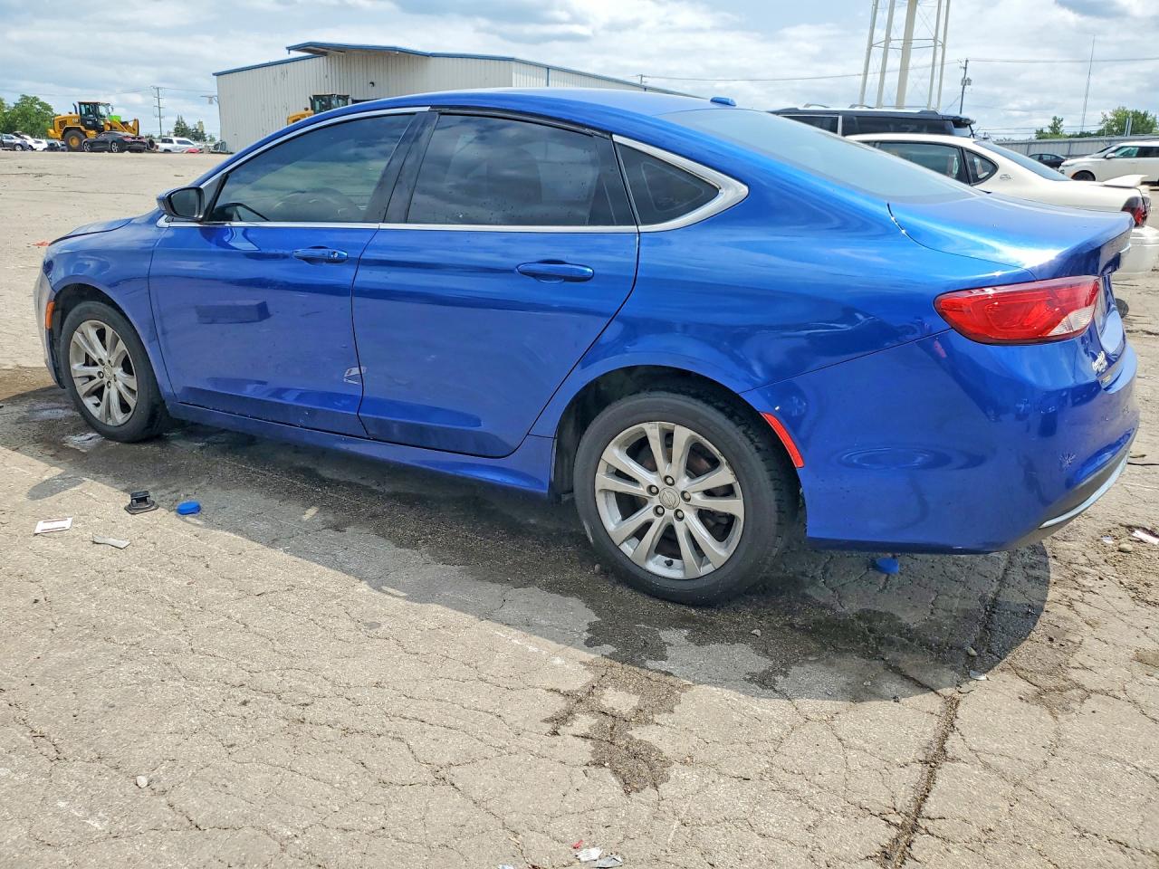 2015 Chrysler 200 Limited Синий vin: 1C3CCCAB0FN659167