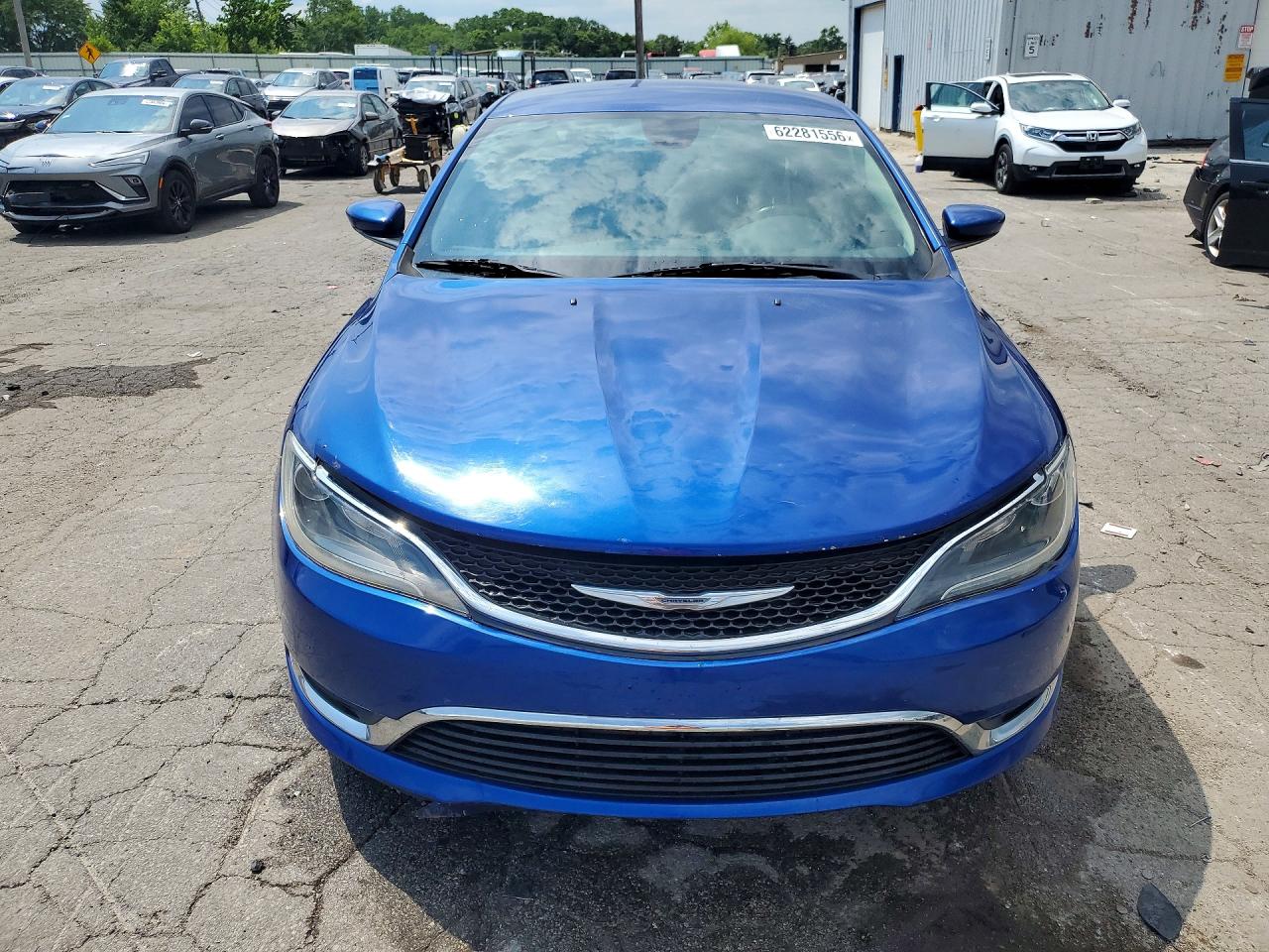 2015 Chrysler 200 Limited Синий vin: 1C3CCCAB0FN659167