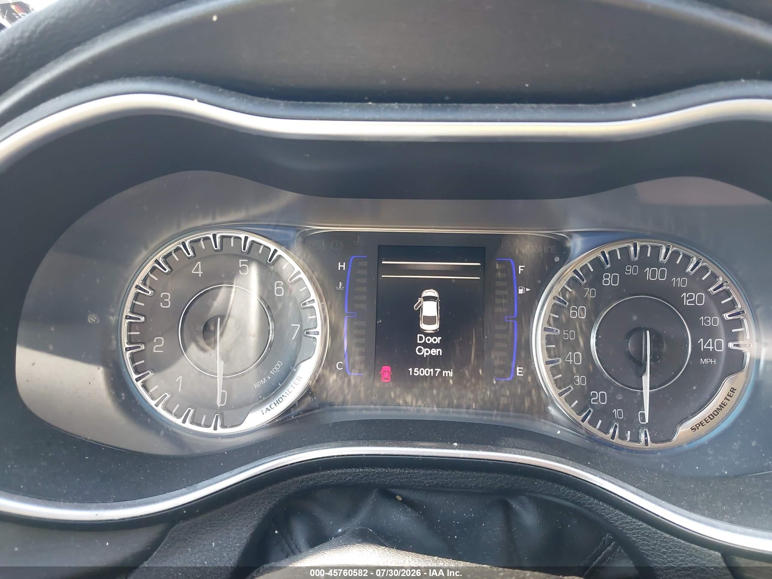 2015 Chrysler 200 Limited Blue vin: 1C3CCCAB0FN662117