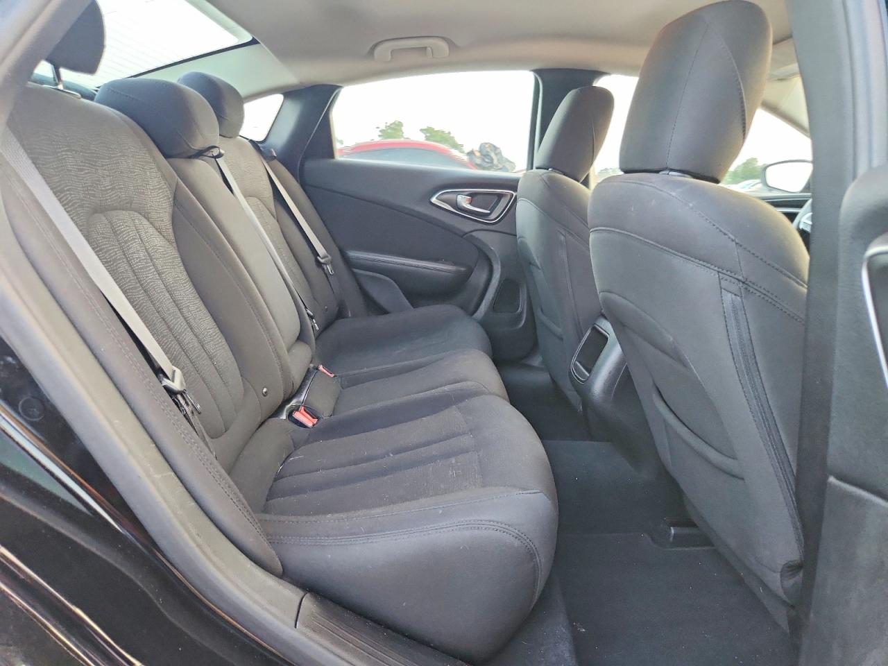 2015 Chrysler 200 Limited Black vin: 1C3CCCAB0FN667107
