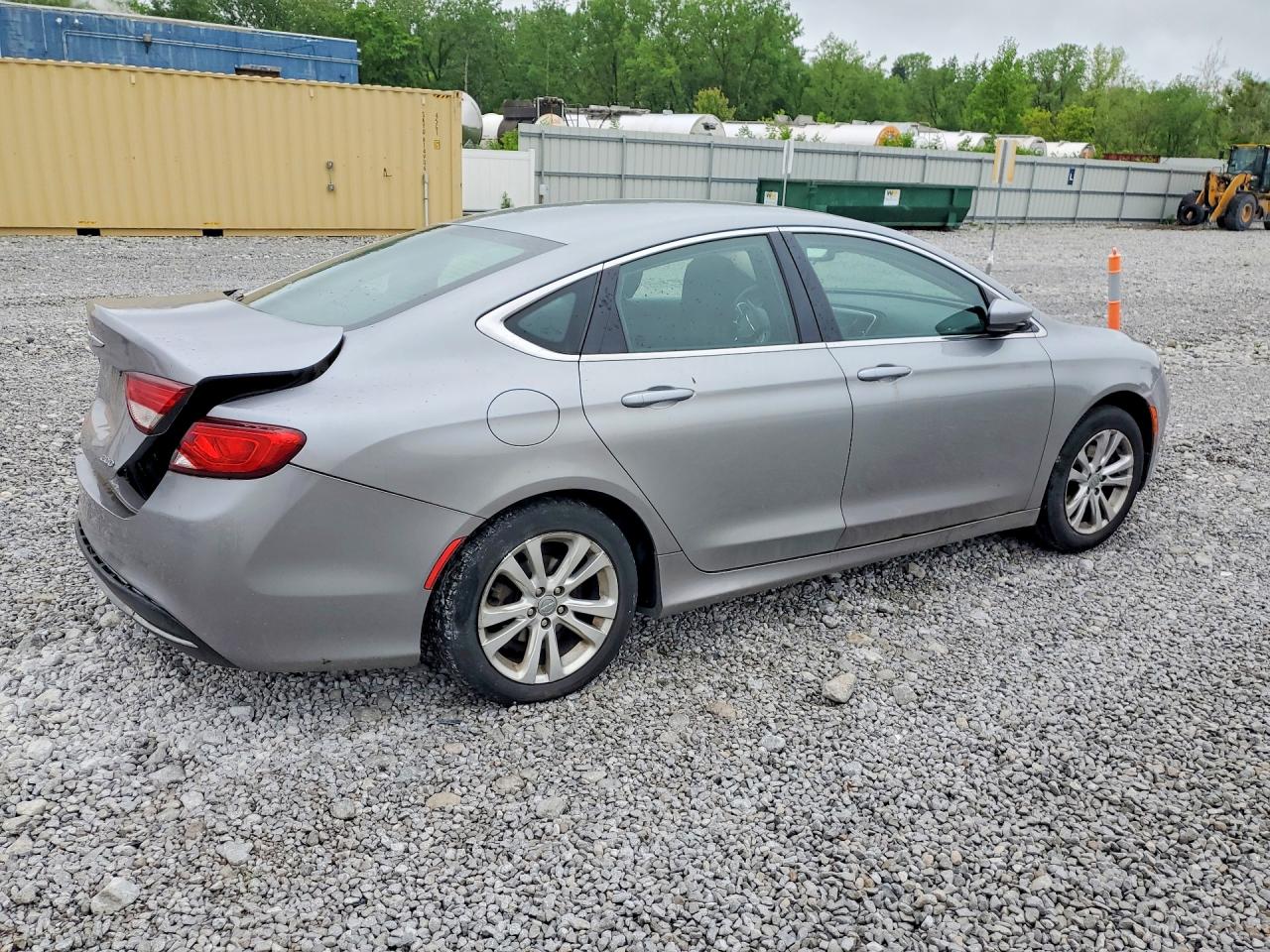 2015 Chrysler 200 Limited Silver vin: 1C3CCCAB0FN669181
