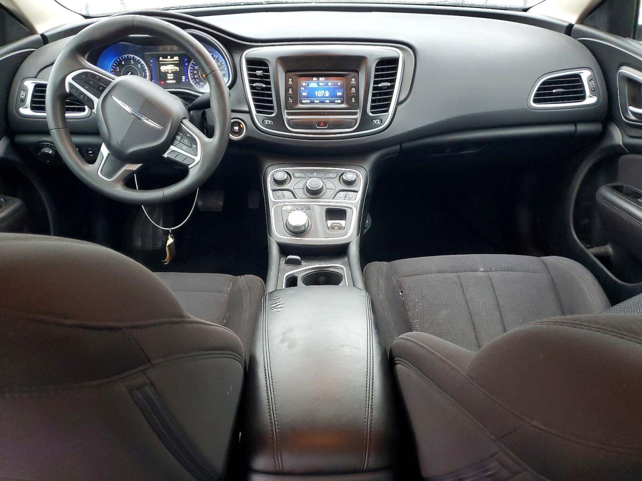 2015 Chrysler 200 Limited Silver vin: 1C3CCCAB0FN669181