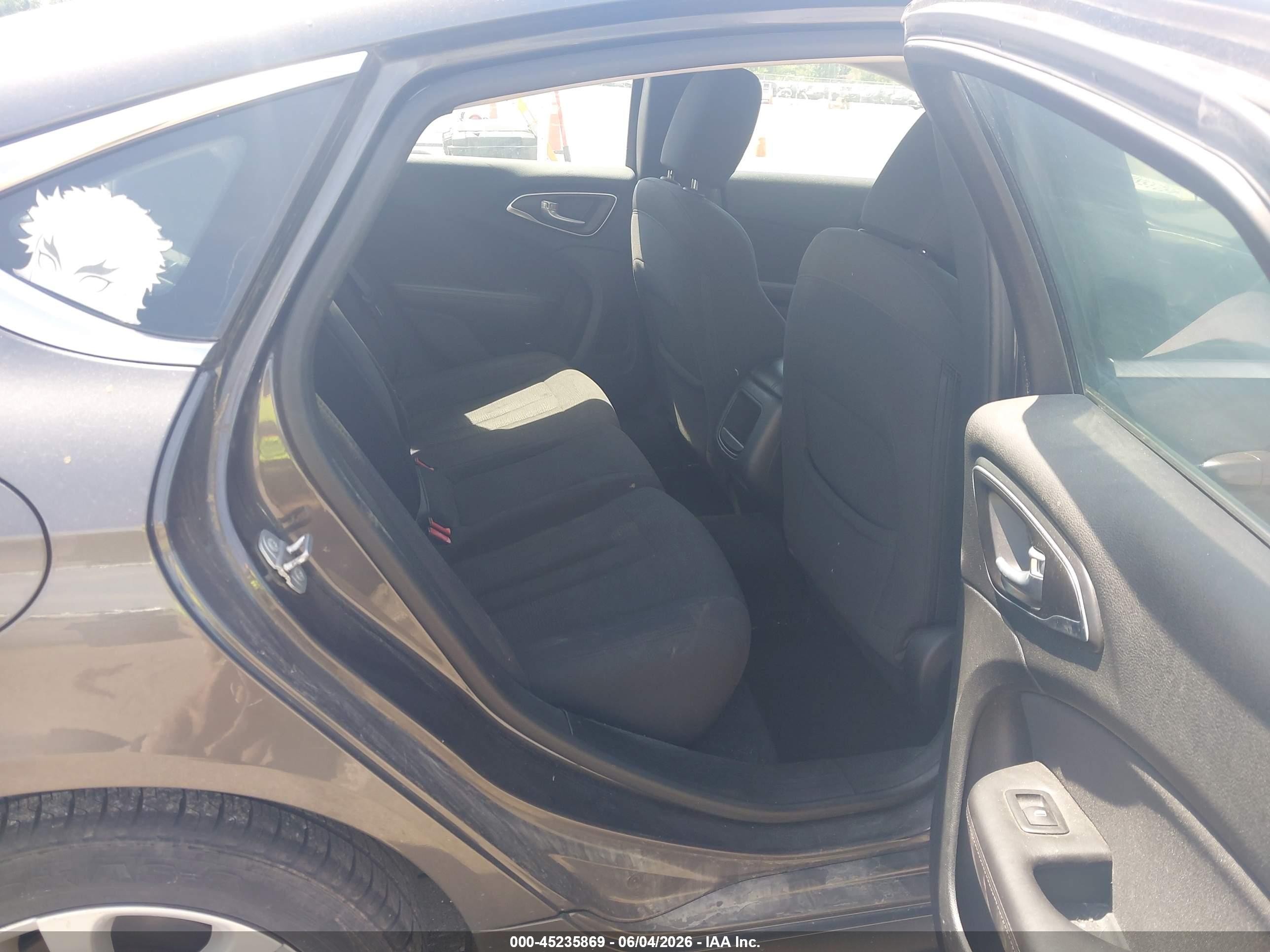 2015 Chrysler 200 Limited Gray vin: 1C3CCCAB0FN677071