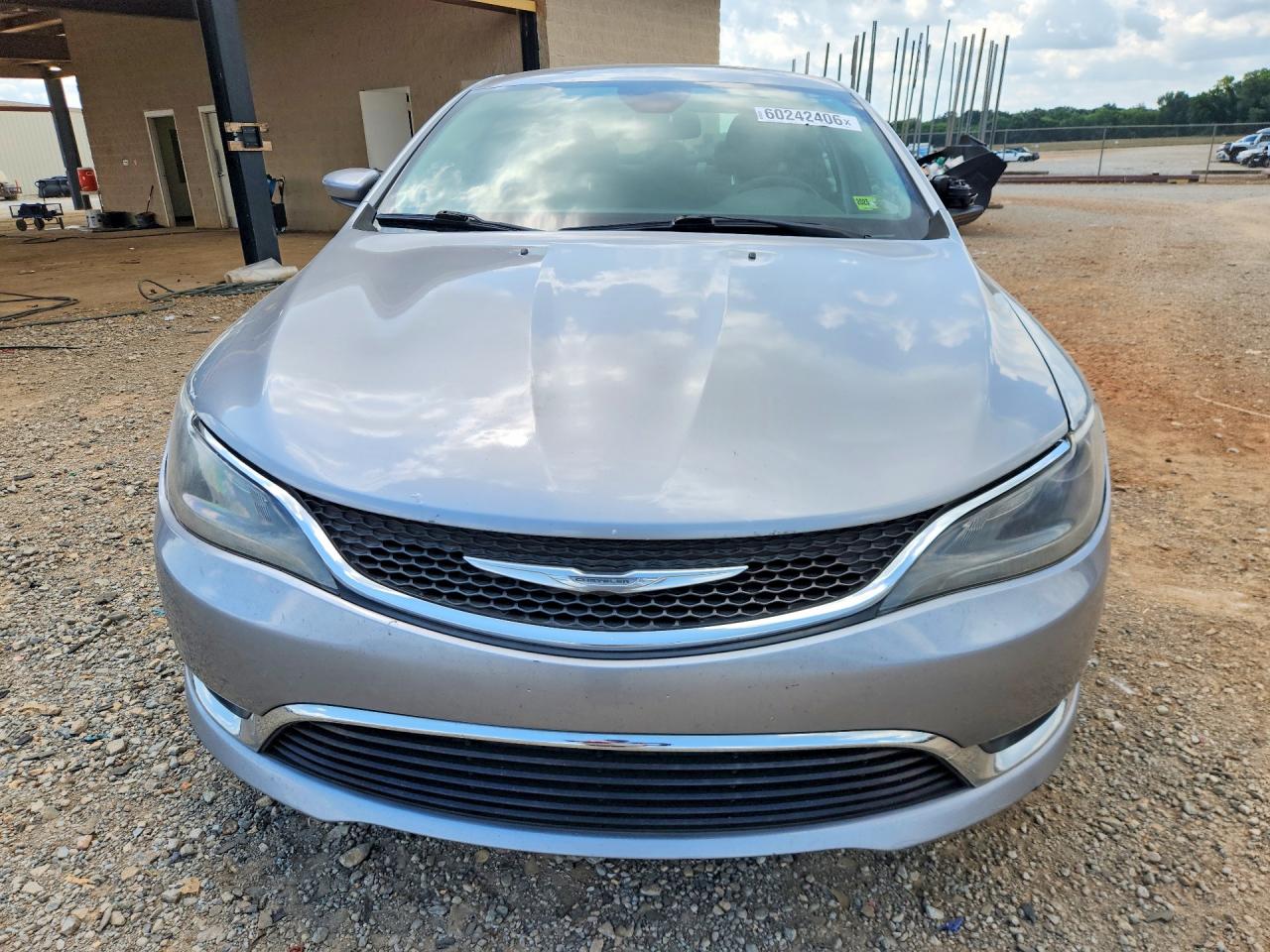 2015 Chrysler 200 Limited Silver vin: 1C3CCCAB0FN699541