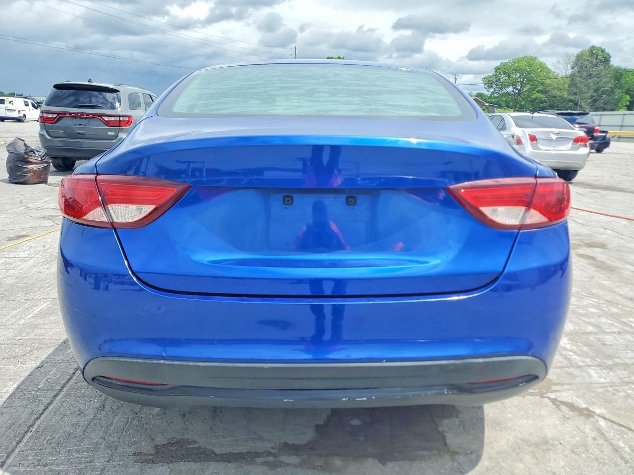 2015 Chrysler 200 Limited Blue vin: 1C3CCCAB0FN714118