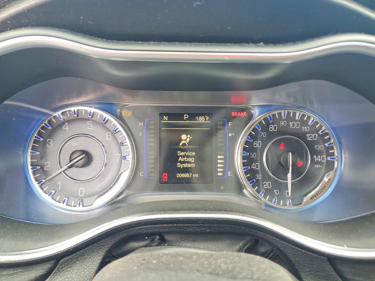 2015 Chrysler 200 Limited Blue vin: 1C3CCCAB0FN714118