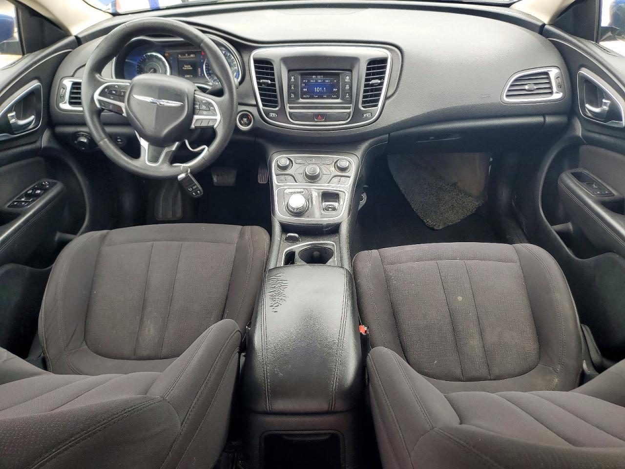 2015 Chrysler 200 Limited Blue vin: 1C3CCCAB0FN714118