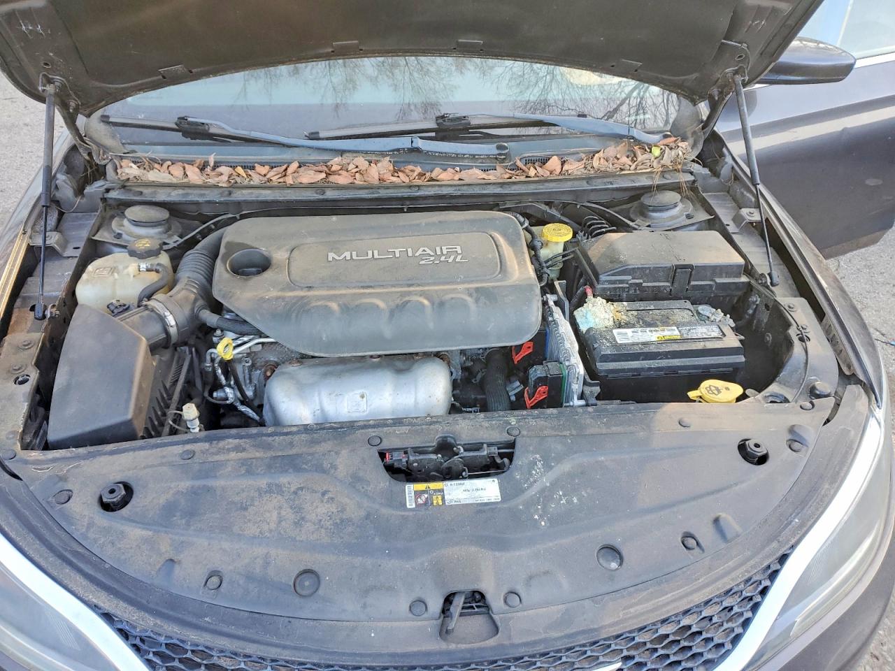 2015 Chrysler 200 Limited Серый vin: 1C3CCCAB0FN753453